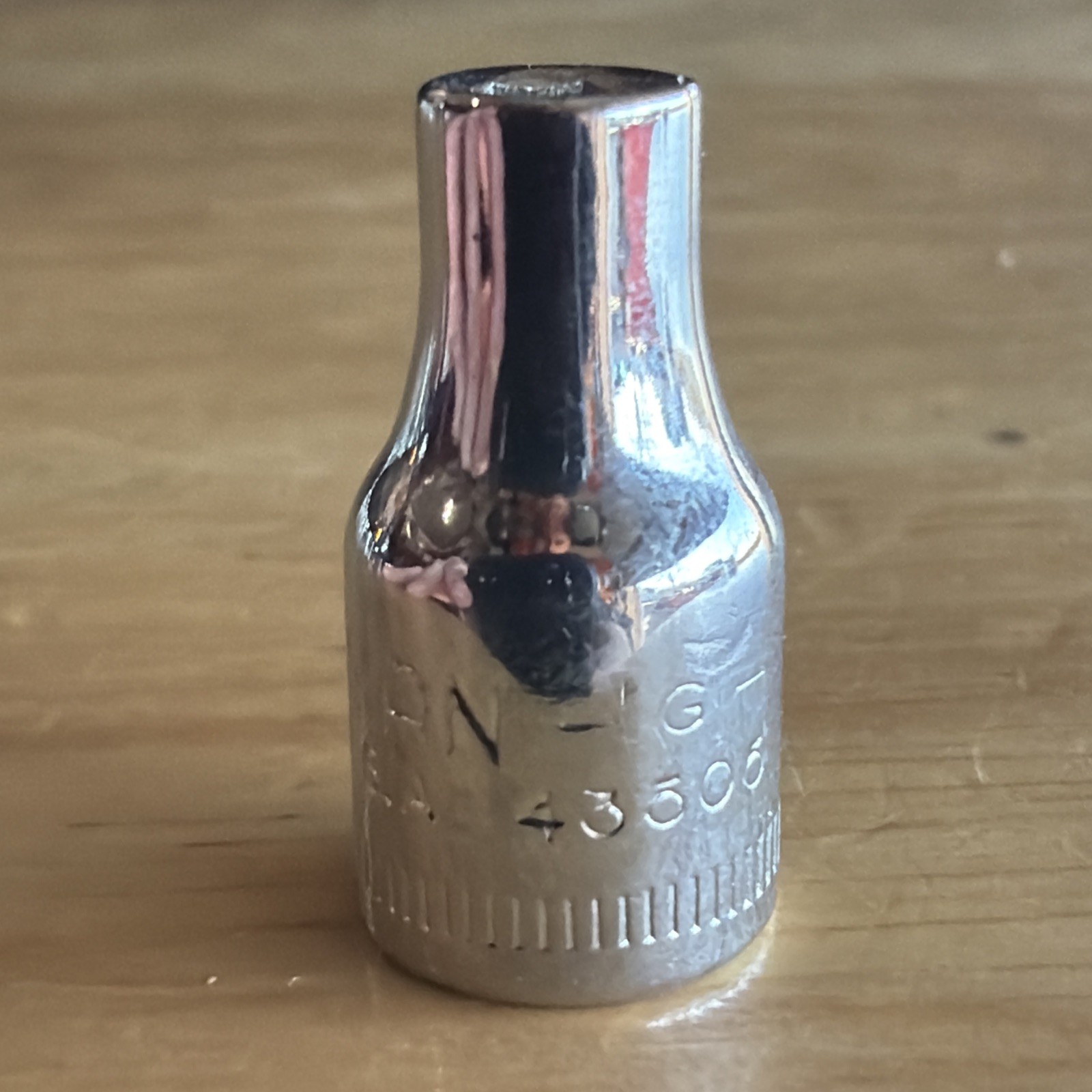 Craftsman 4mm Shallow Socket 1/4″ Drive 6 Point G Series 43505 Made in USA