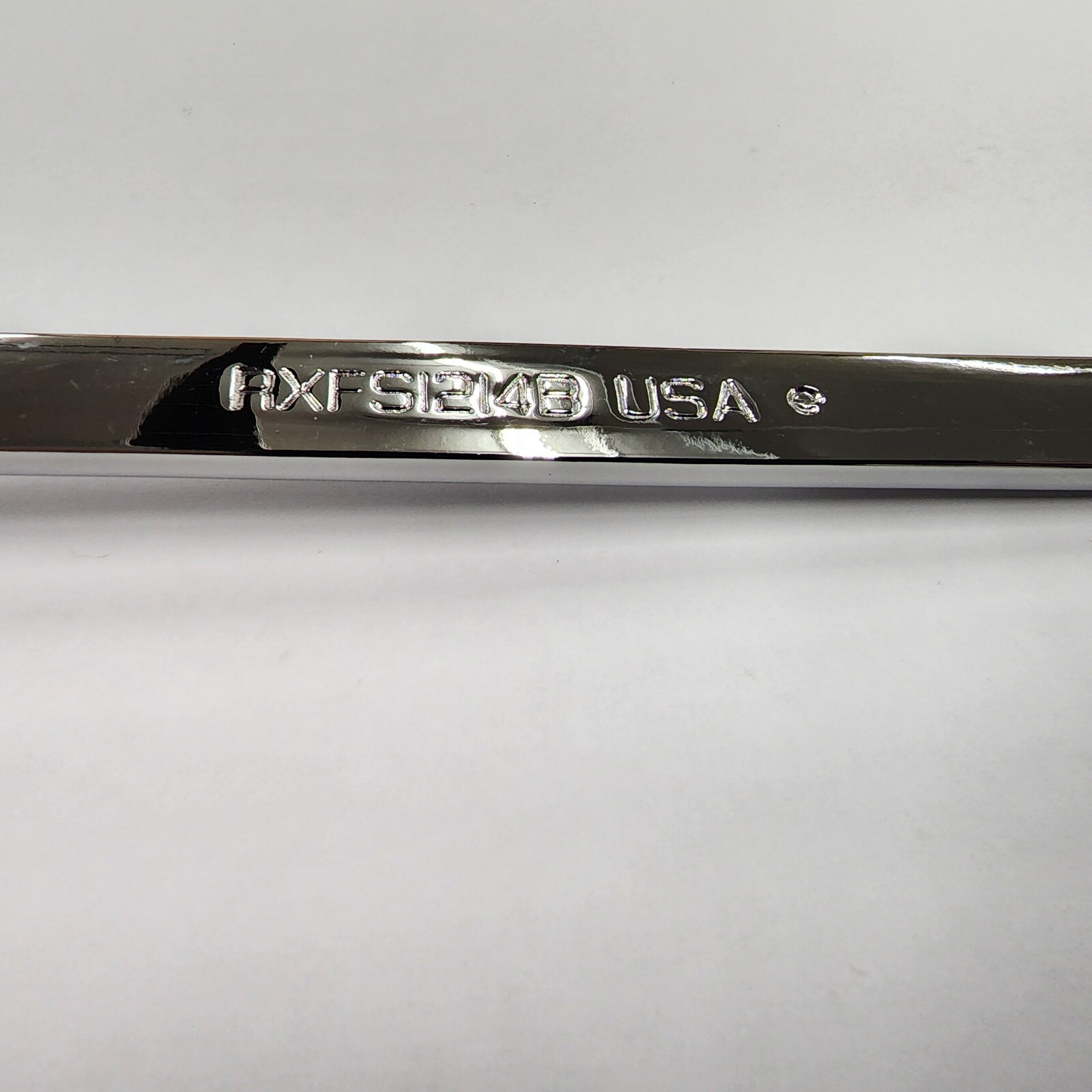 Snap-on Tools USA NEW 3/8″ 7/16″ SAE Double Flare Nut 6pt Line Wrench RXFS1214B