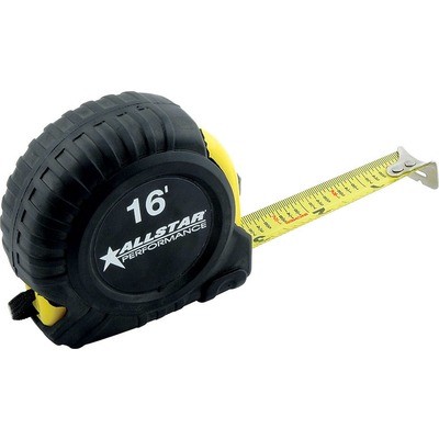 Allstar ALL10675, One Tape Measure 16 ft Length 0.75 in Width Inch Plastic