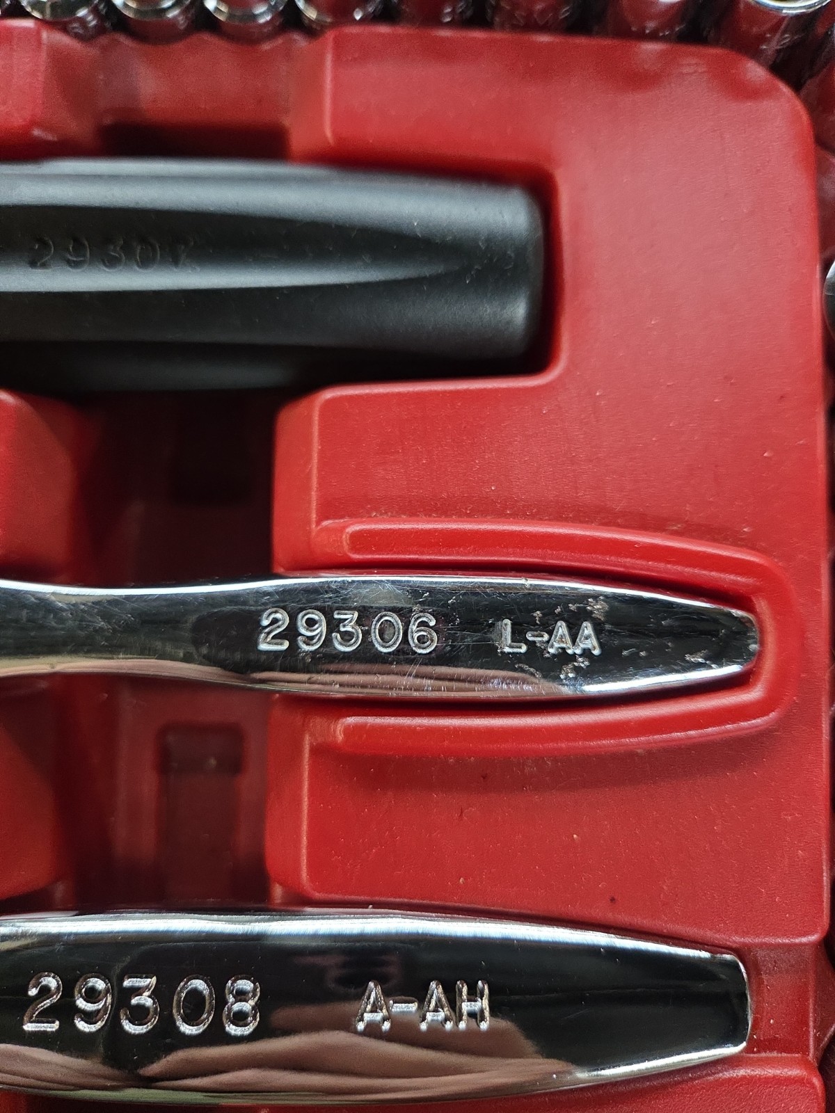 Sears CRAFTSMAN 51 Piece Max Axess Pass Thru Tool Set 29309 Missing 19mm, 1/2