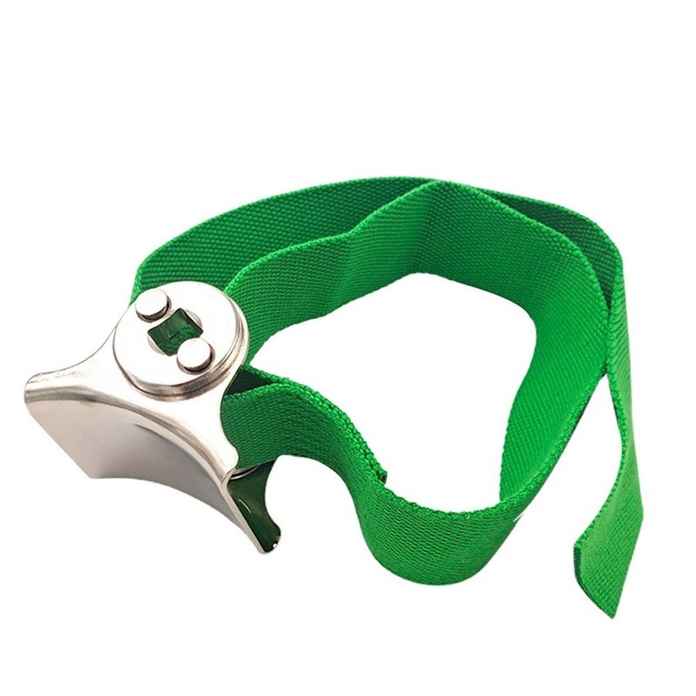 Lightweight Oil Filter Wrench 0.38kg with Non Slip Canvas Belt for Portable Use