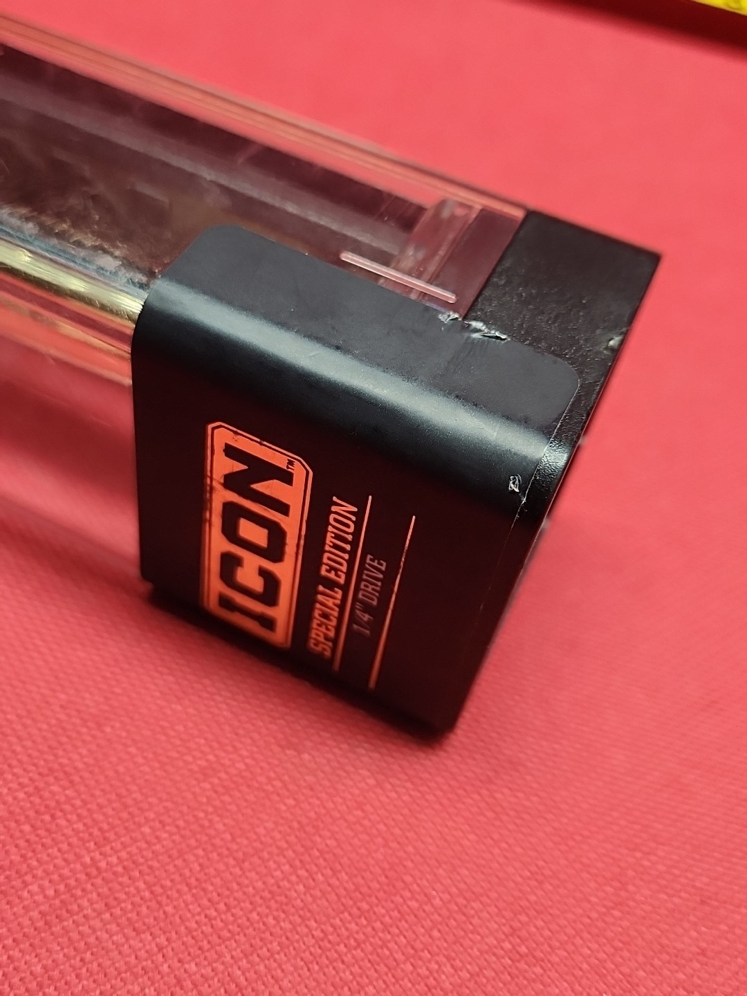 Special Edition 24k Gold Plated ICON = No. 59786 = 1/4″ Inch Drive Ratchet New !