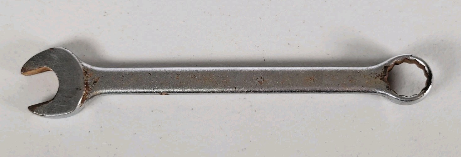 Proto 1218 9/16″ Combination Wrench Chrome MADE IN USA Vintage