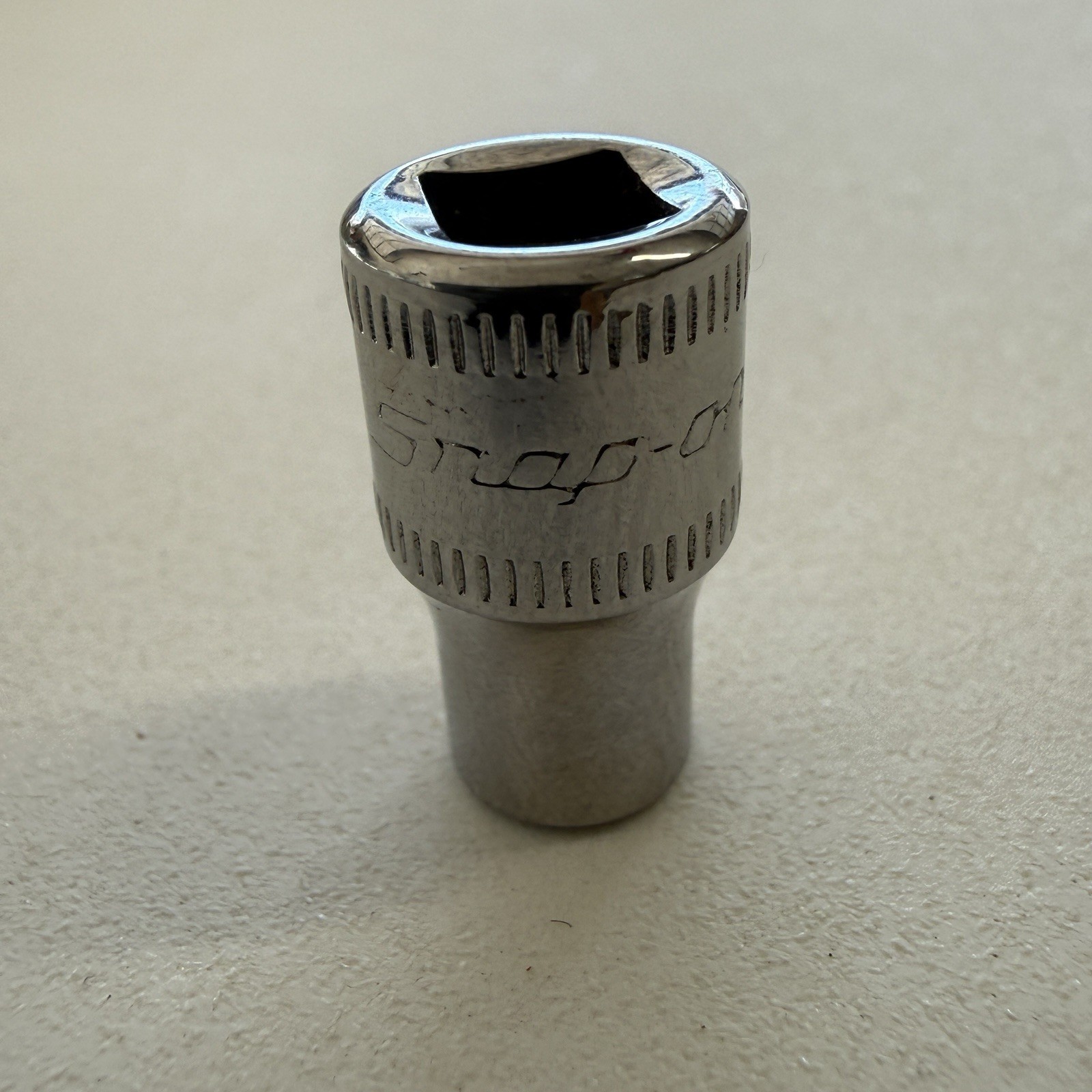 Snap On 1/4″ Drive 6MM 6PT Metric Shallow Chrome Socket TMM6