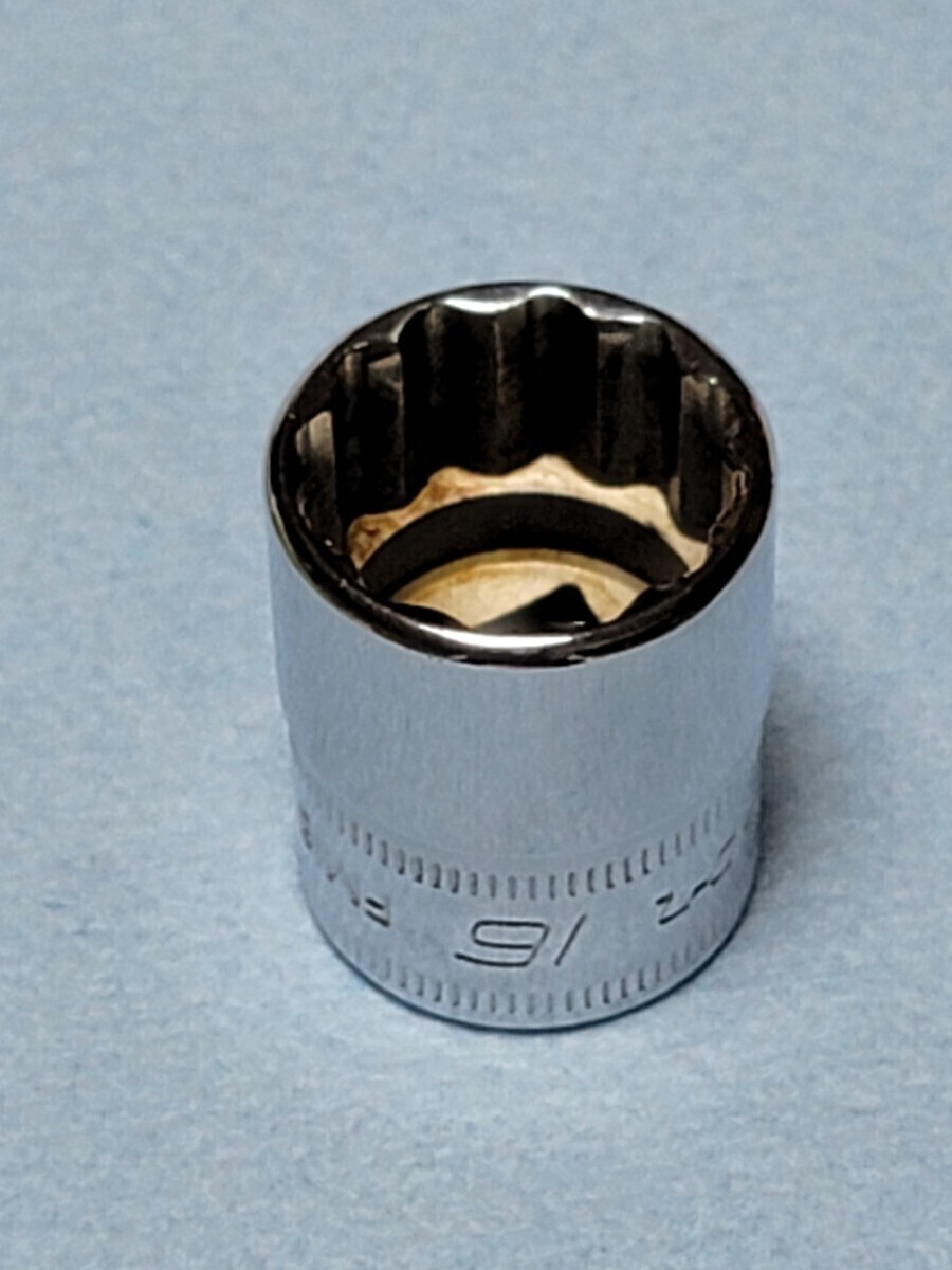 Snap-on FM16 3/8″ Drive 12-Point Metric 16 mm Shallow Socket 28.6mm Length
