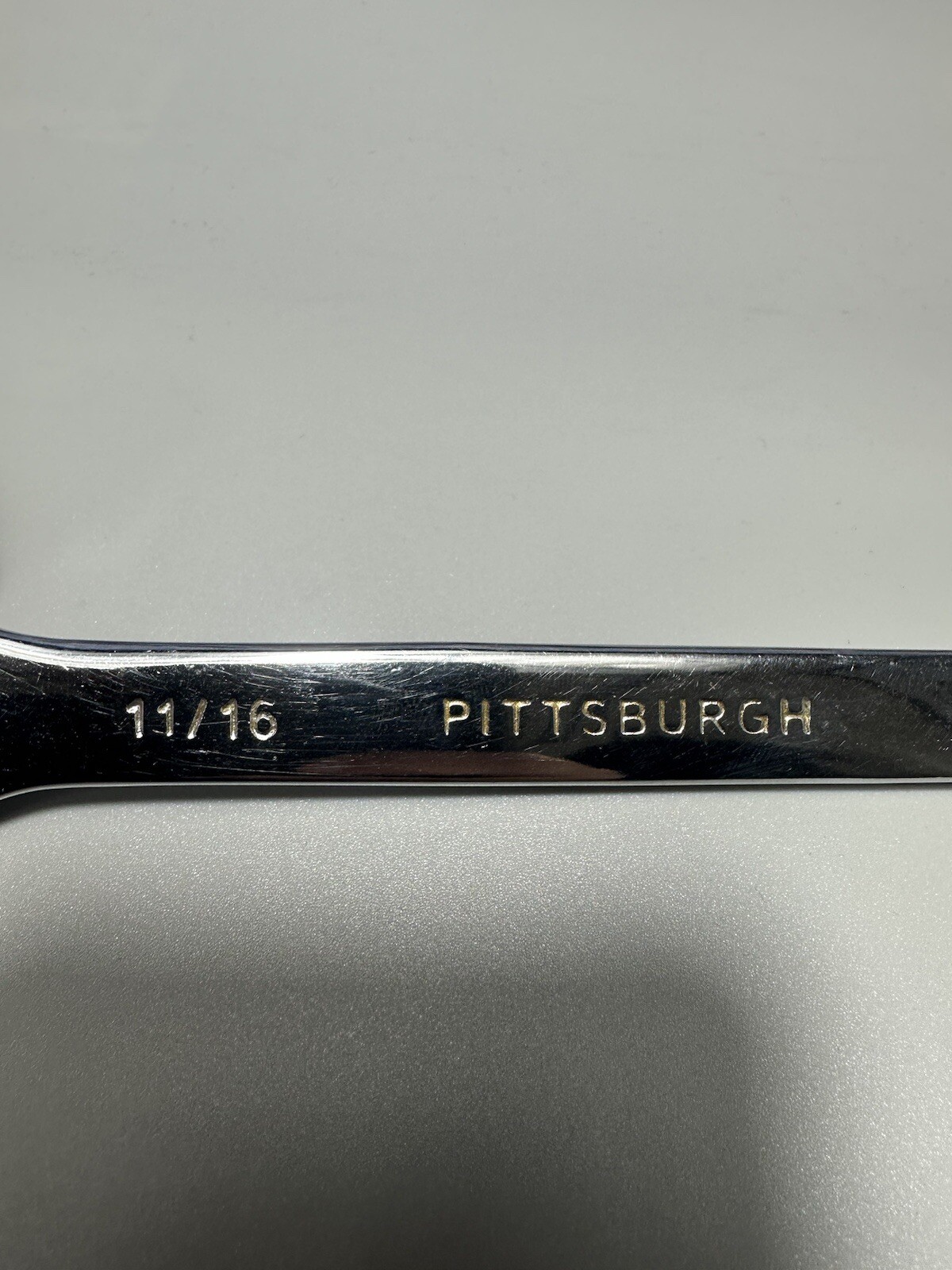 Pittsburgh 11/16” 12 Point Chrome Vanadium Combination Wrench