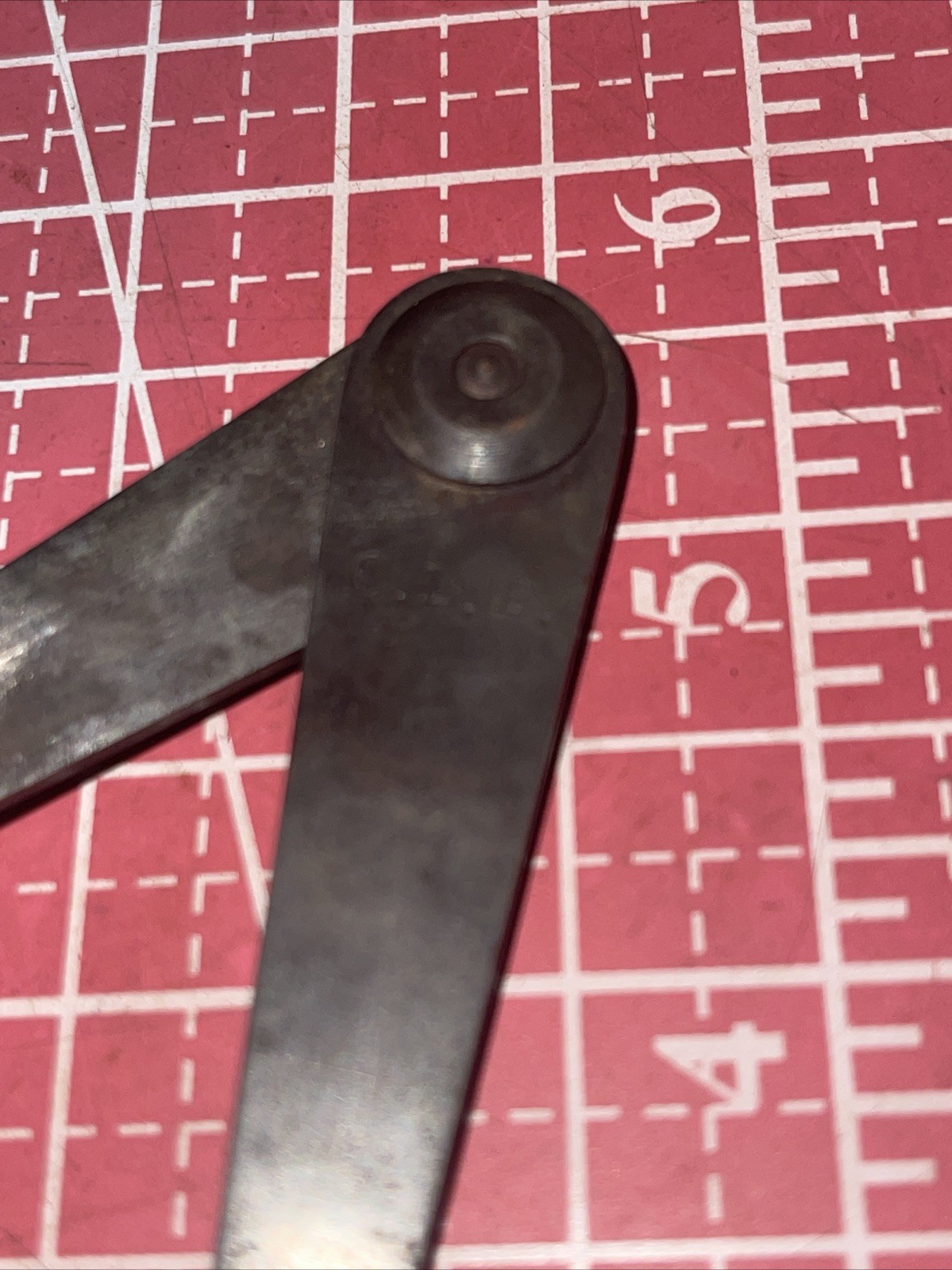 Brown & Sharpe USA No 835 Firm Joint Hermaphrodite Caliper Vintage Early Model