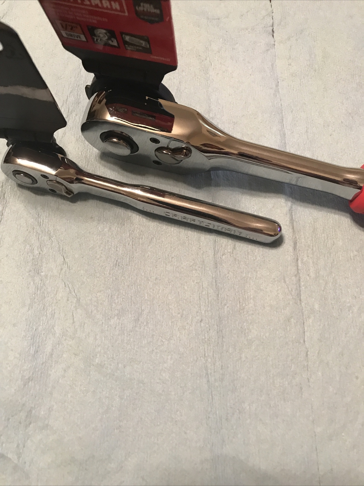 Craftsman CMMT81747 1/4” Dr & CMMT99432 1/2” Dr Quick Release Ratchets