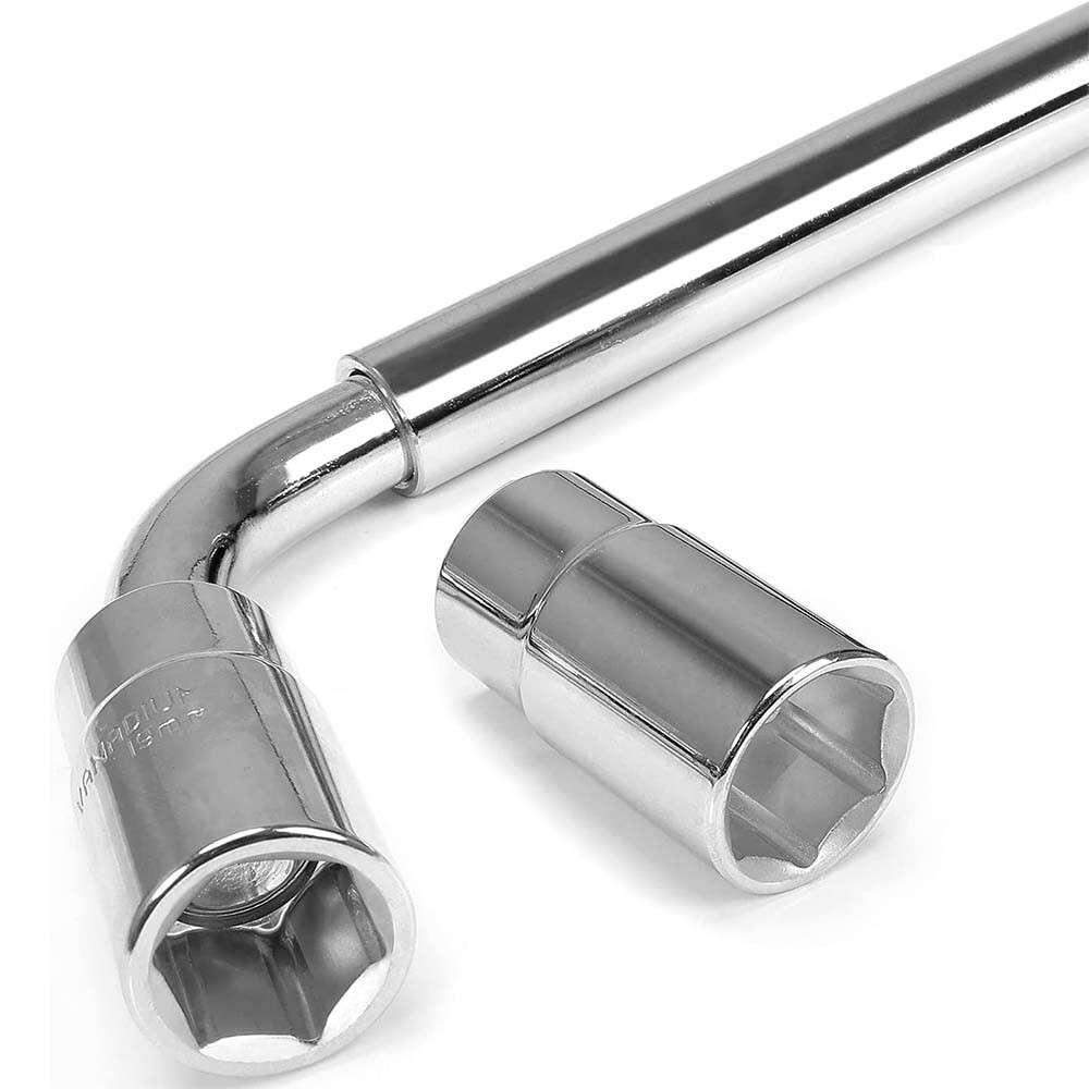 1719 21 23mm Wheel Lug Wrench Standard Sockets Telescoping Extendable Brace Tire