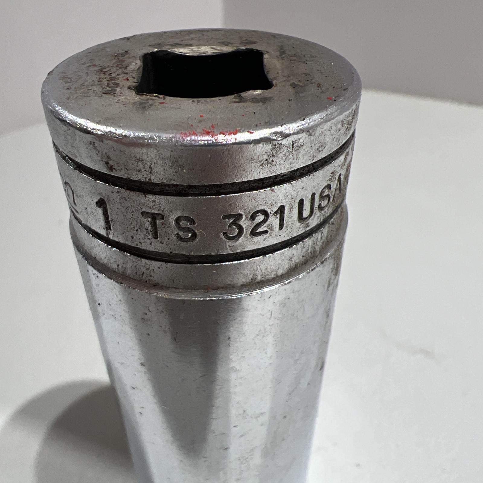 SNAP ON Tools TS321 – 1/2in. Drive SAE 1in. 6 pt Deep Chrome Socket Snap-On USA