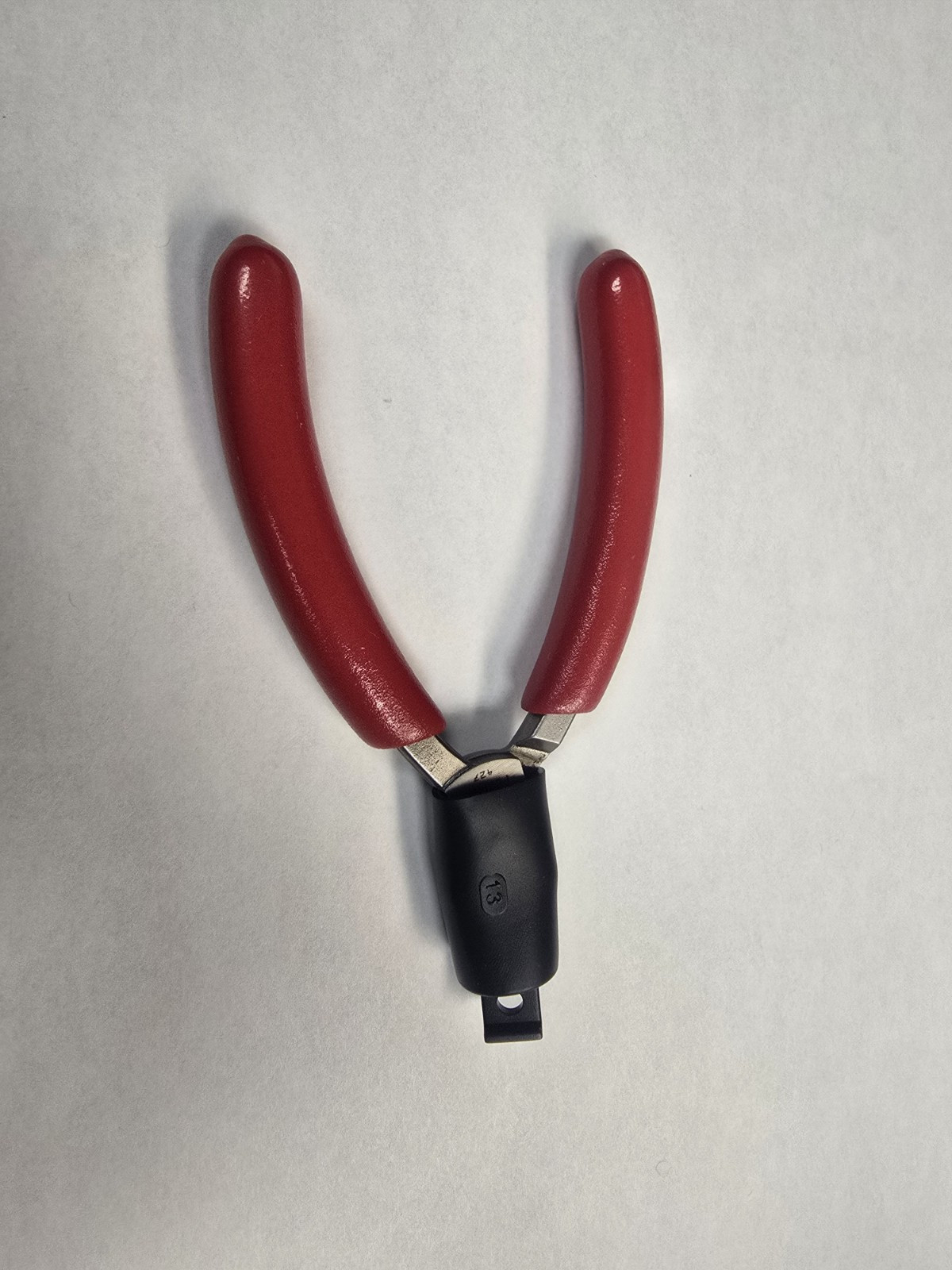 Snap-on Tools NEW RED Soft Grip Precision Oval Diagonal Cutting Pliers P88145A