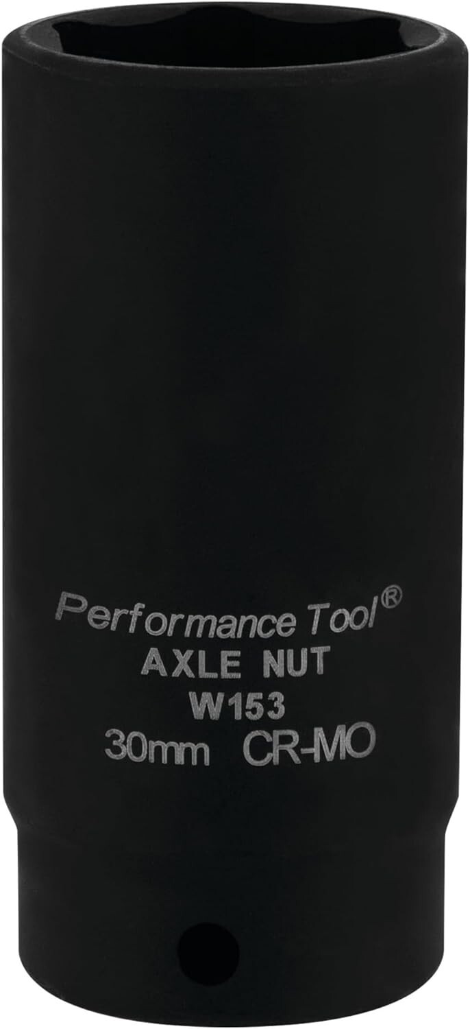 PERFORMANCE TOOL W153 30mm FWD AXLE NUT SOCKET
