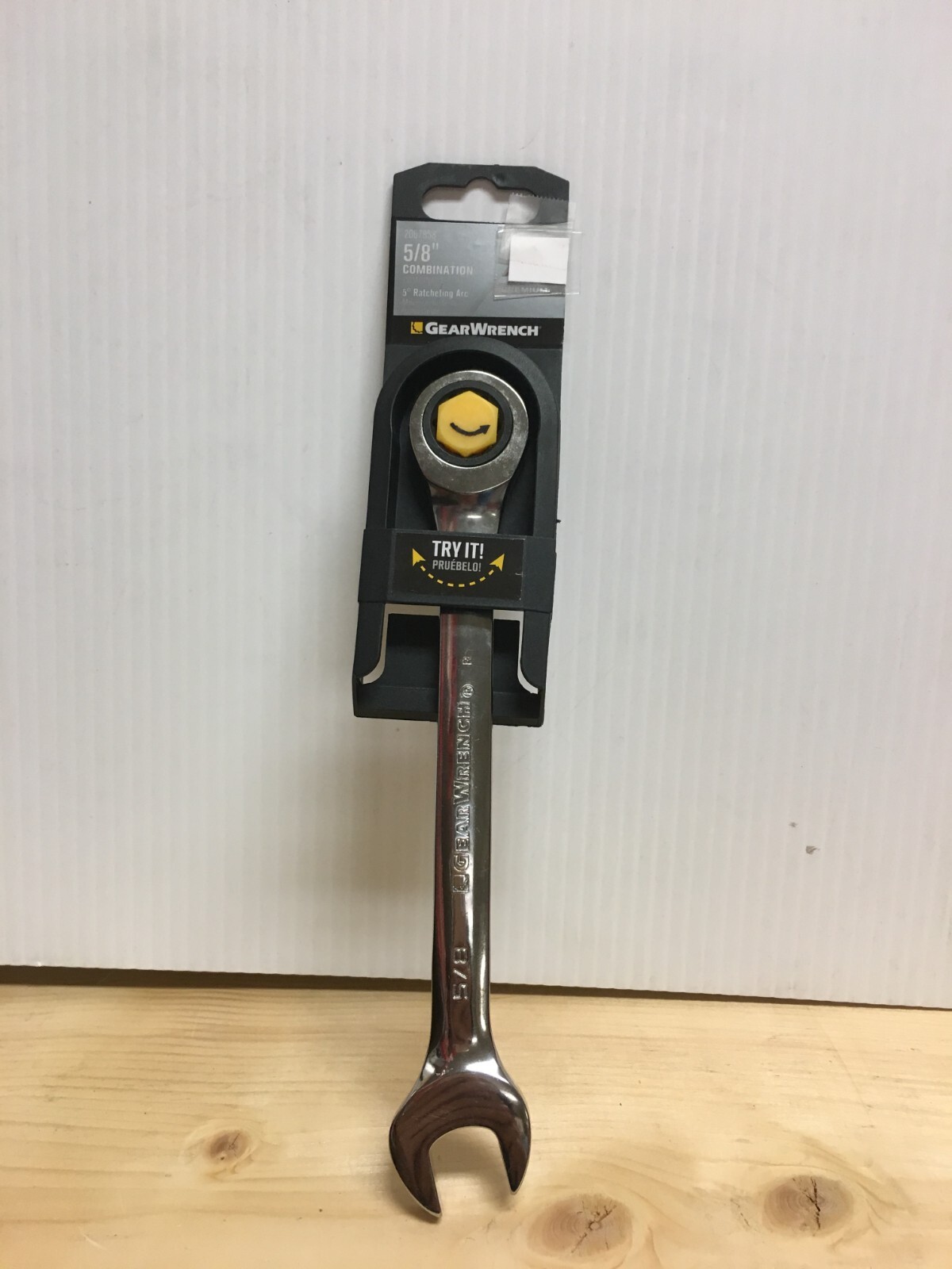 Pro Series2067 GearWrench 5/8 in. X 5/8 in. SAE Combination Wrench 8.2 in. L 1 p