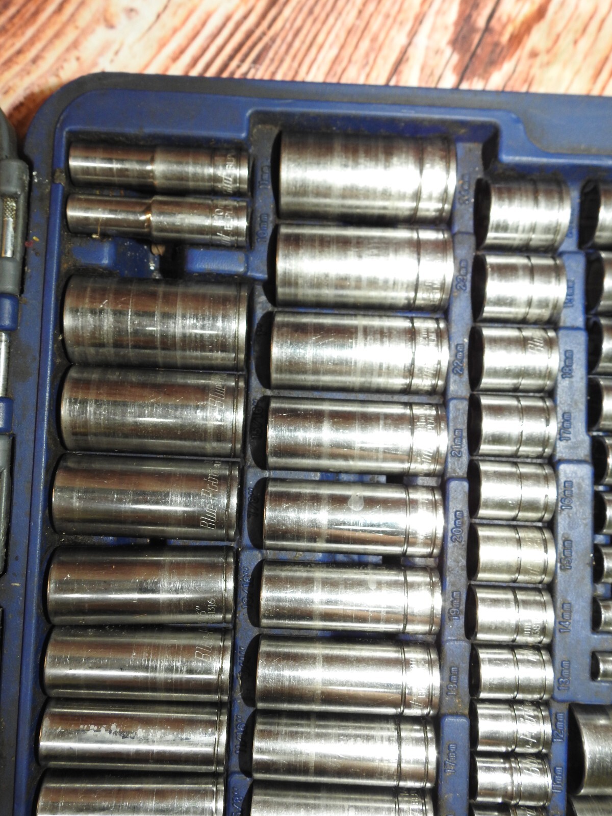 Blue-Point BLPGSSC155 155 Pc SAE Metric General Service Socket Set *Missing 3Pcs