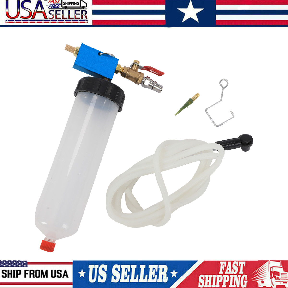 Vacuum Brake Bleeder Car Tank Fluid Oil Change Pump Equipment Tool Kit