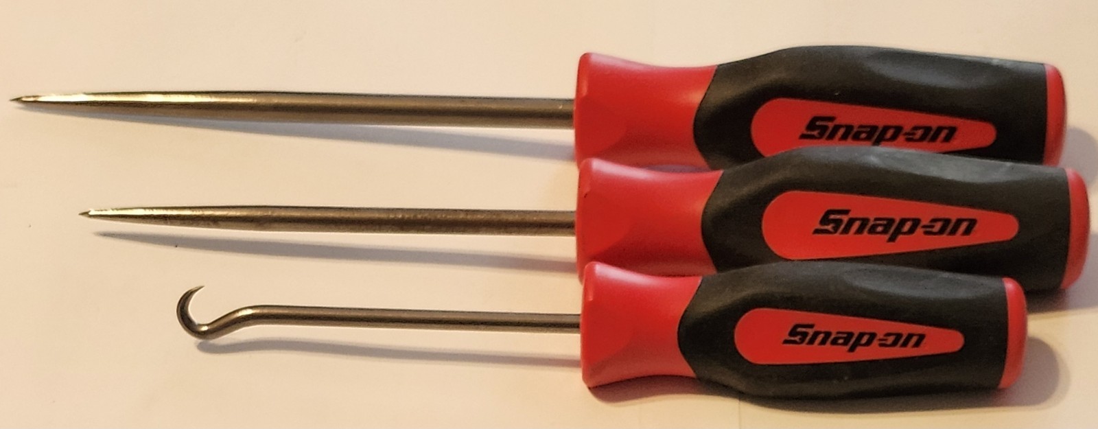 Random Snap On Tool Lot Screw Ratchet Driver Pliers Hammer Awl Snap Ring Retaini