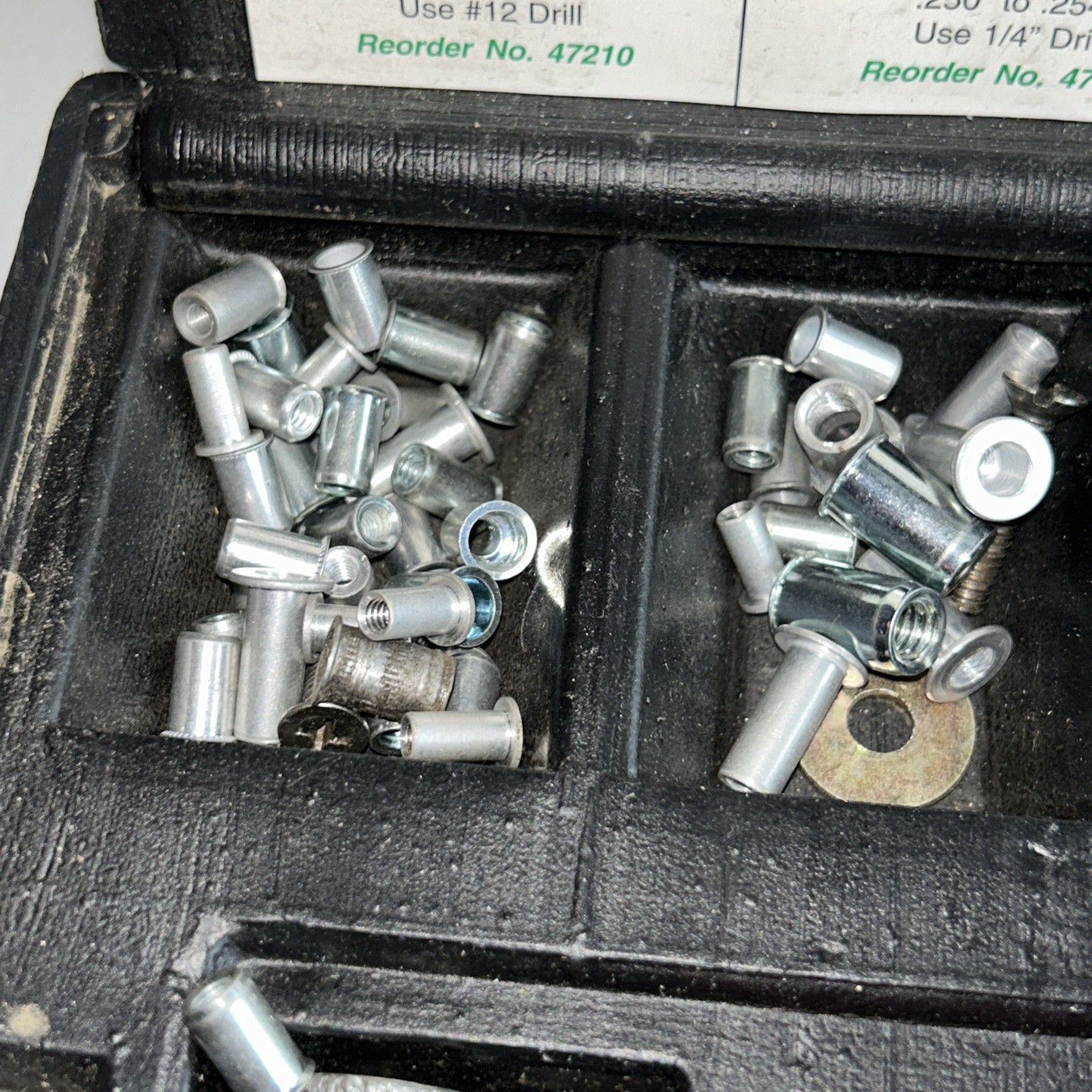 Marson Thread Setter Klik Poly-Nut Kit Steel & Aluminum #34501