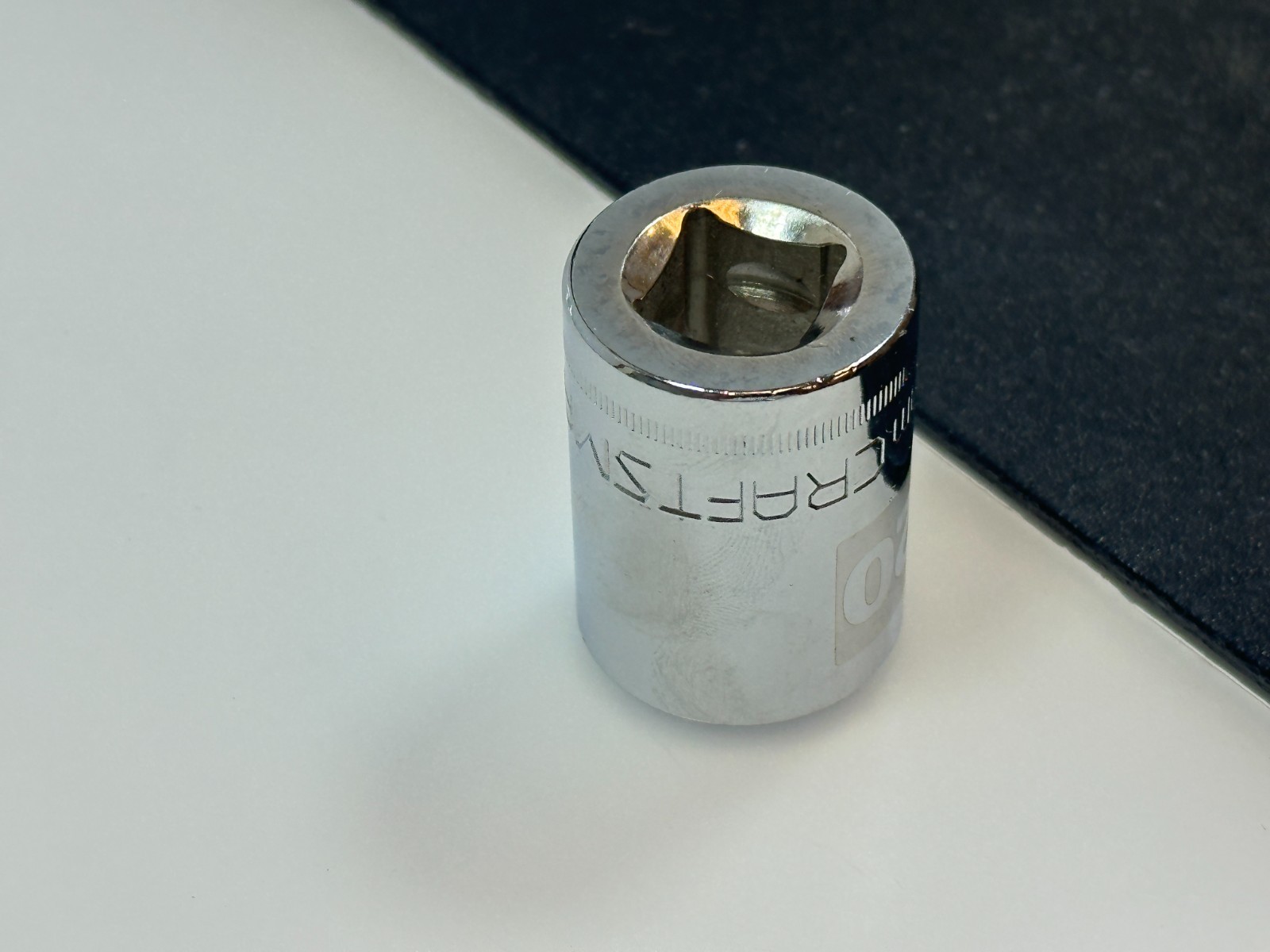 Craftsman Tools 34073 Z-AL 20mm Metric Chrome Socket, 1/2” Drive, 12 Point
