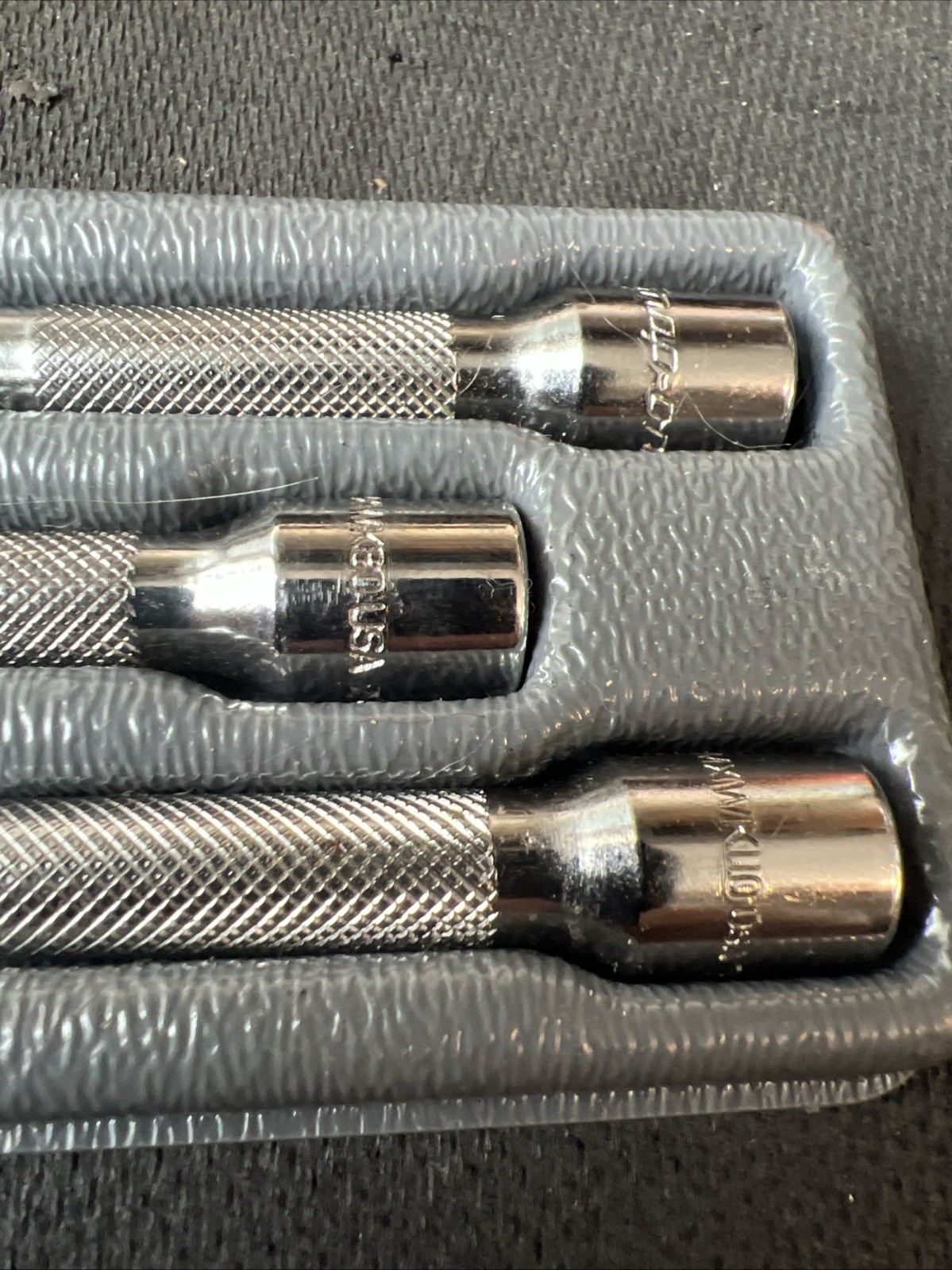 Snap on tools 106ATMXW 1/4″ Drive Extension Set 6 Piece Set Wobble Ends EXC🔥