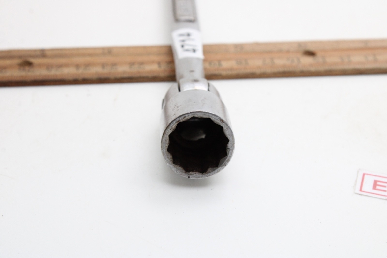 CRAFTSMAN =V= 5/8″ Flex Head Socket Open End SAE Chrome Wrench USA
