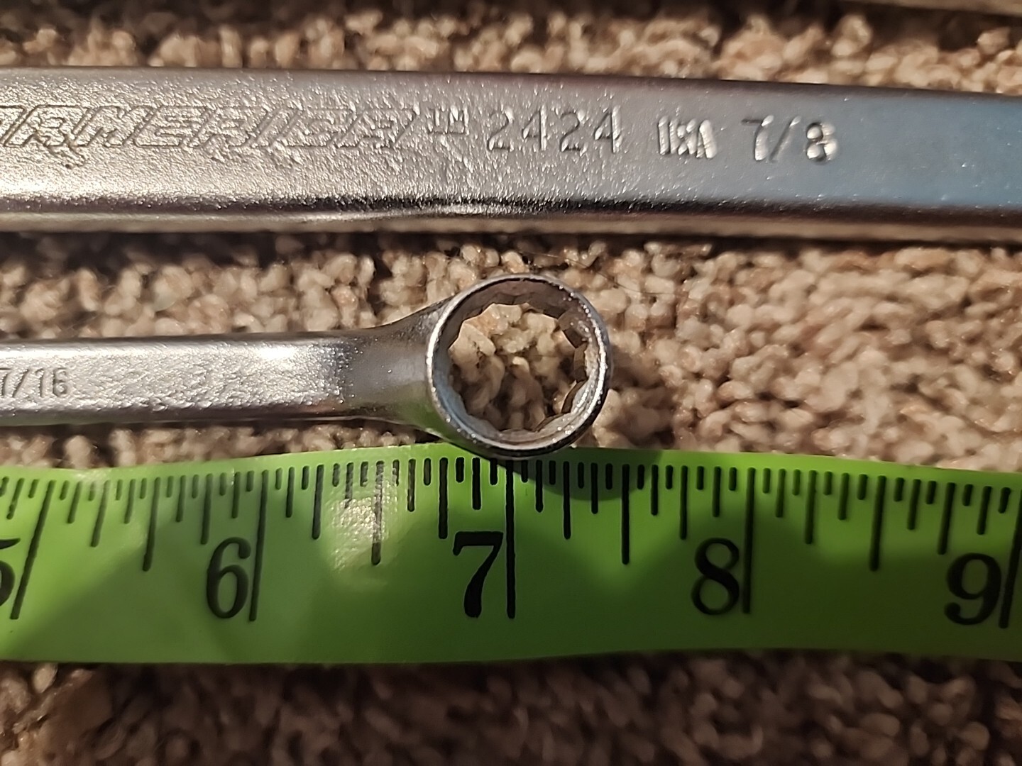 ProAmerica Offset Wrench Lot Box End 15/16-1, 3/4-7/8, 3/8-7/16 – Made In USA