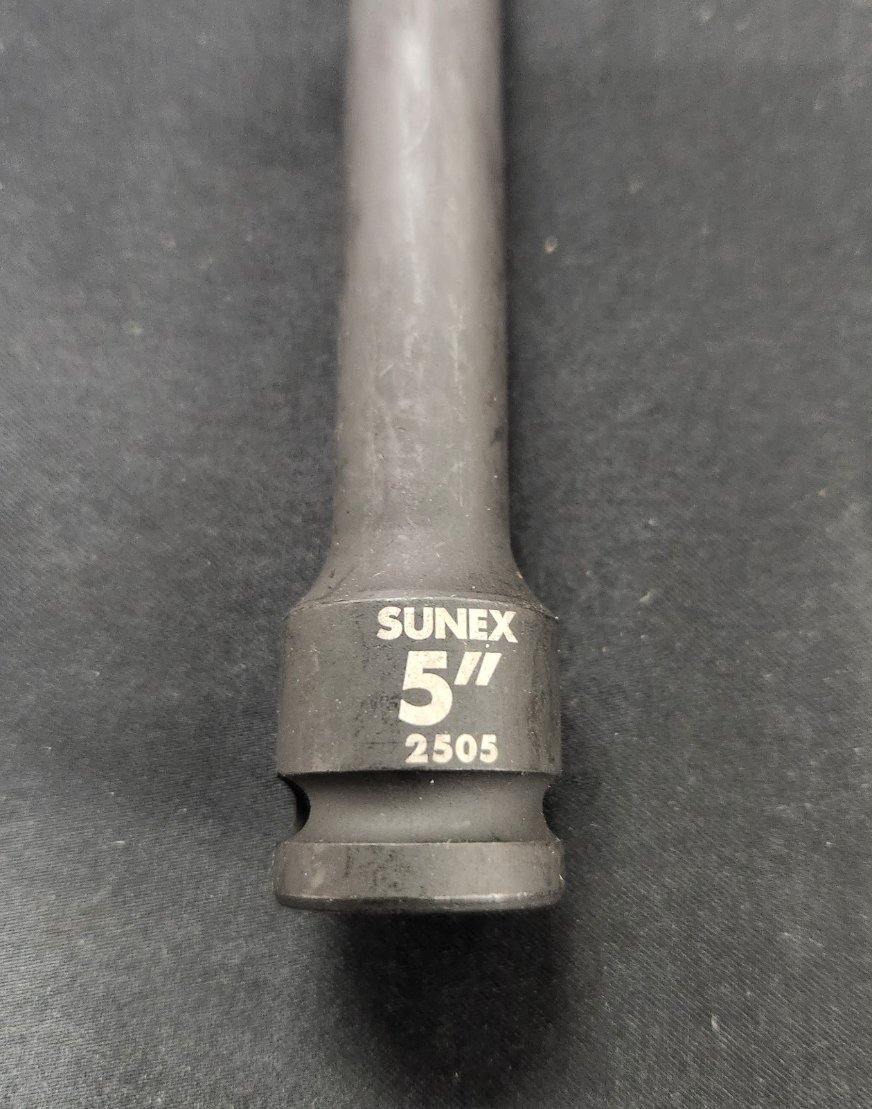 QTY 1 NEW SUNEX 2505 BLACK OXIDE 1/2″ DRIVE 5″ IMPACT EXTENSION
