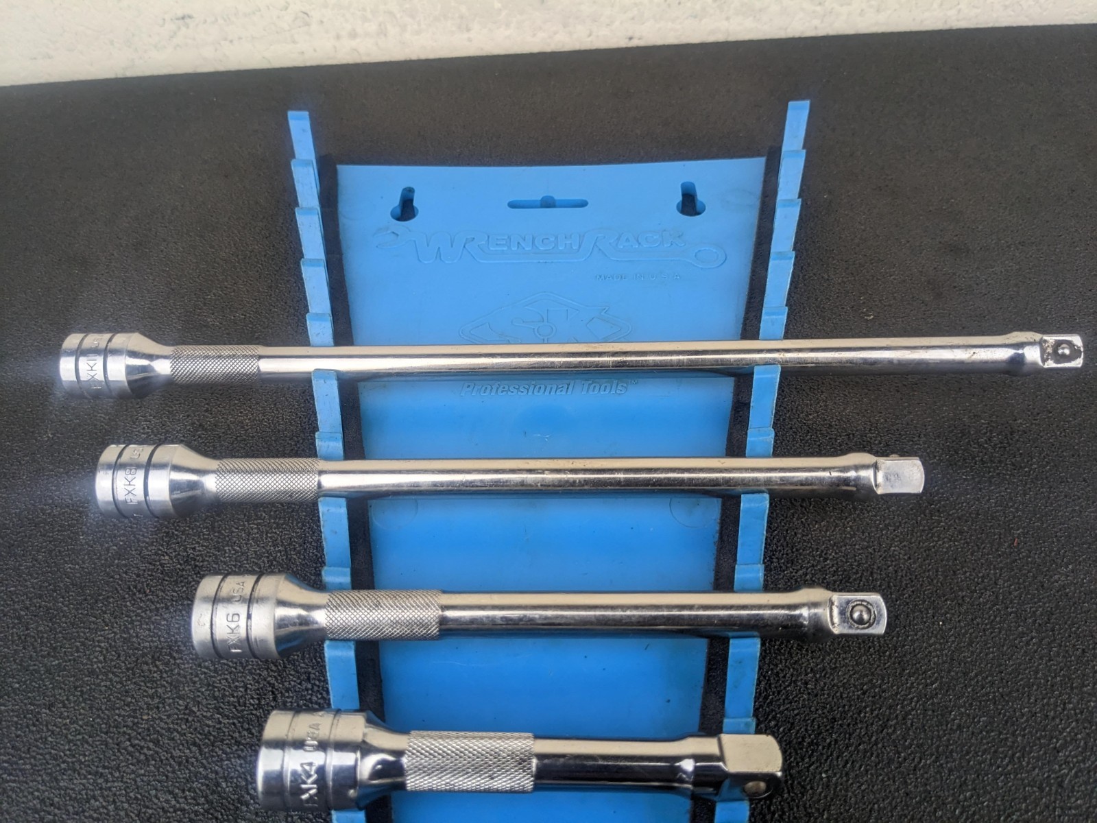 #bm527 Snap On Tools 206AFX 3/8” Drive Knurled Extension Set 6 Piece