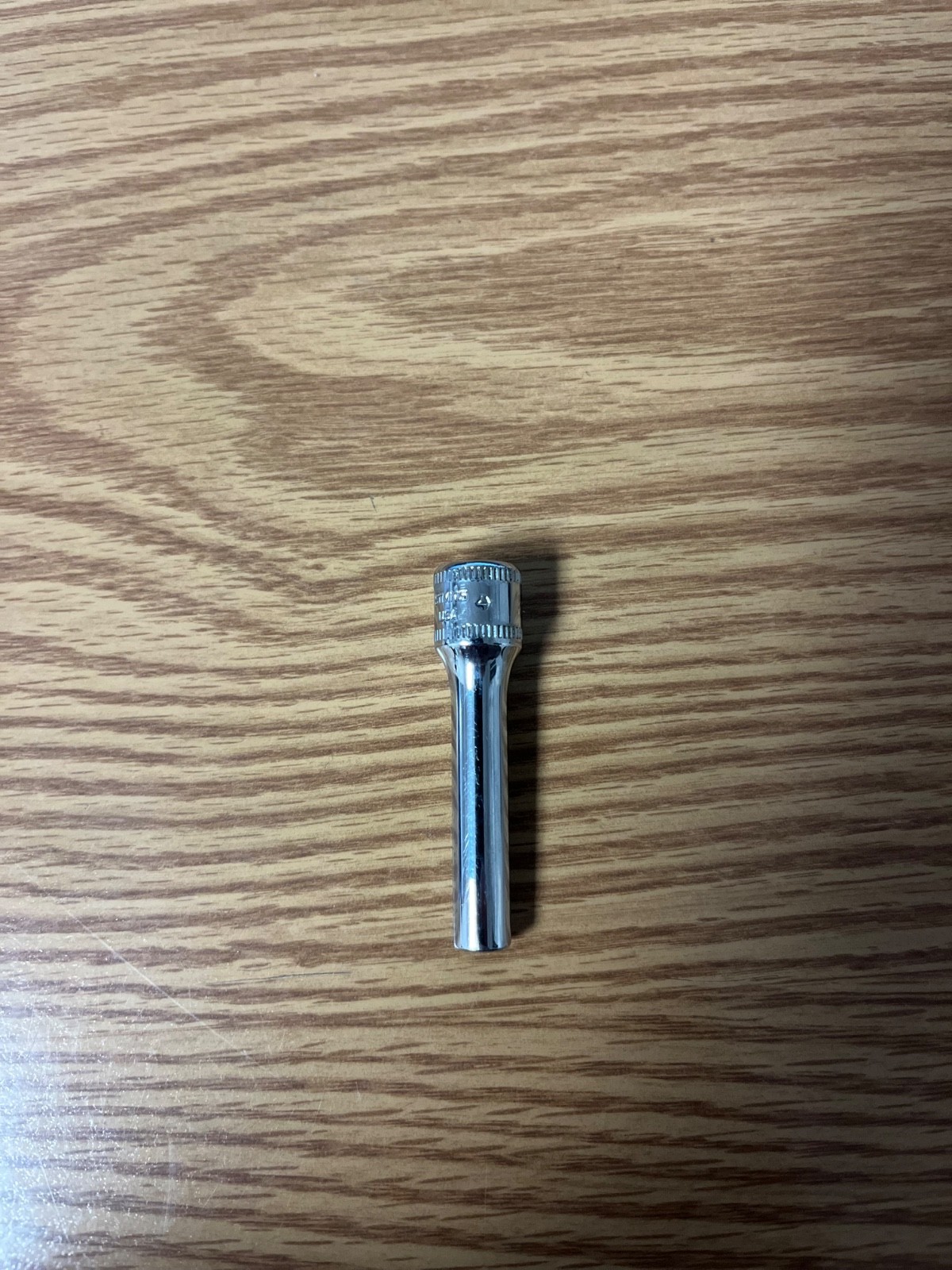 SNAP ON STMM5 – 5MM 1/4 DRIVE DEEP WALL STANDARD SIX POINT SOCKET – LOC#158