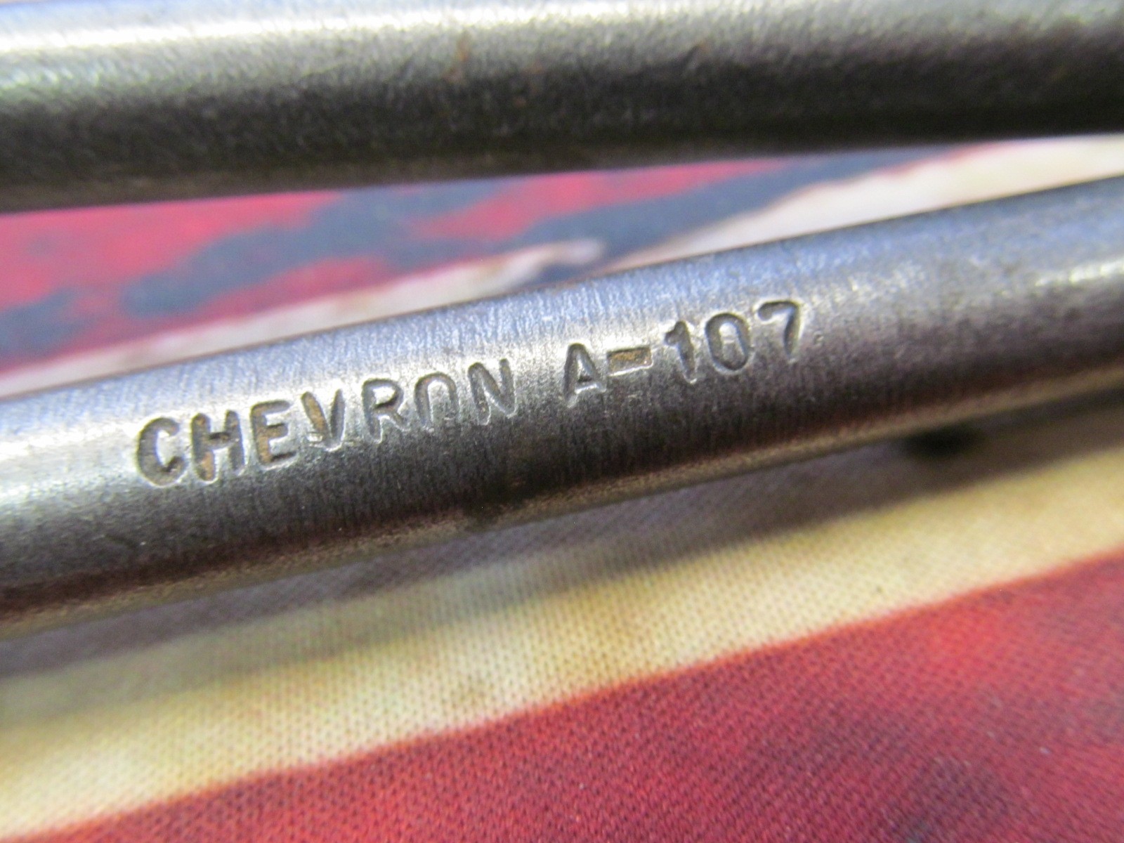 Vintage Chevron A-107 Wheel Weight Tool – Unique & Rare – Nice Used Condition