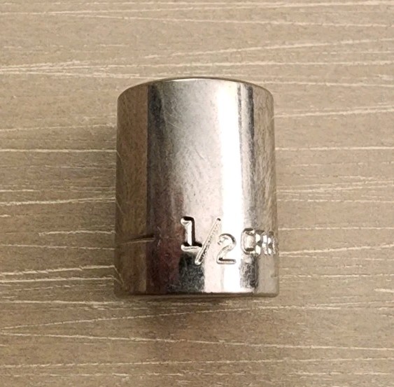 Craftsman 1/2″ Socket 6 Point 1/4″ Drive S-AE 43499