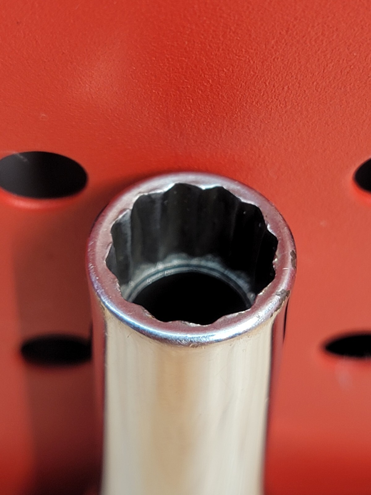 Snap-on Tools SF121 3/8″ SAE 3/8″ Drive 12-Point Deep Chrome Socket USA