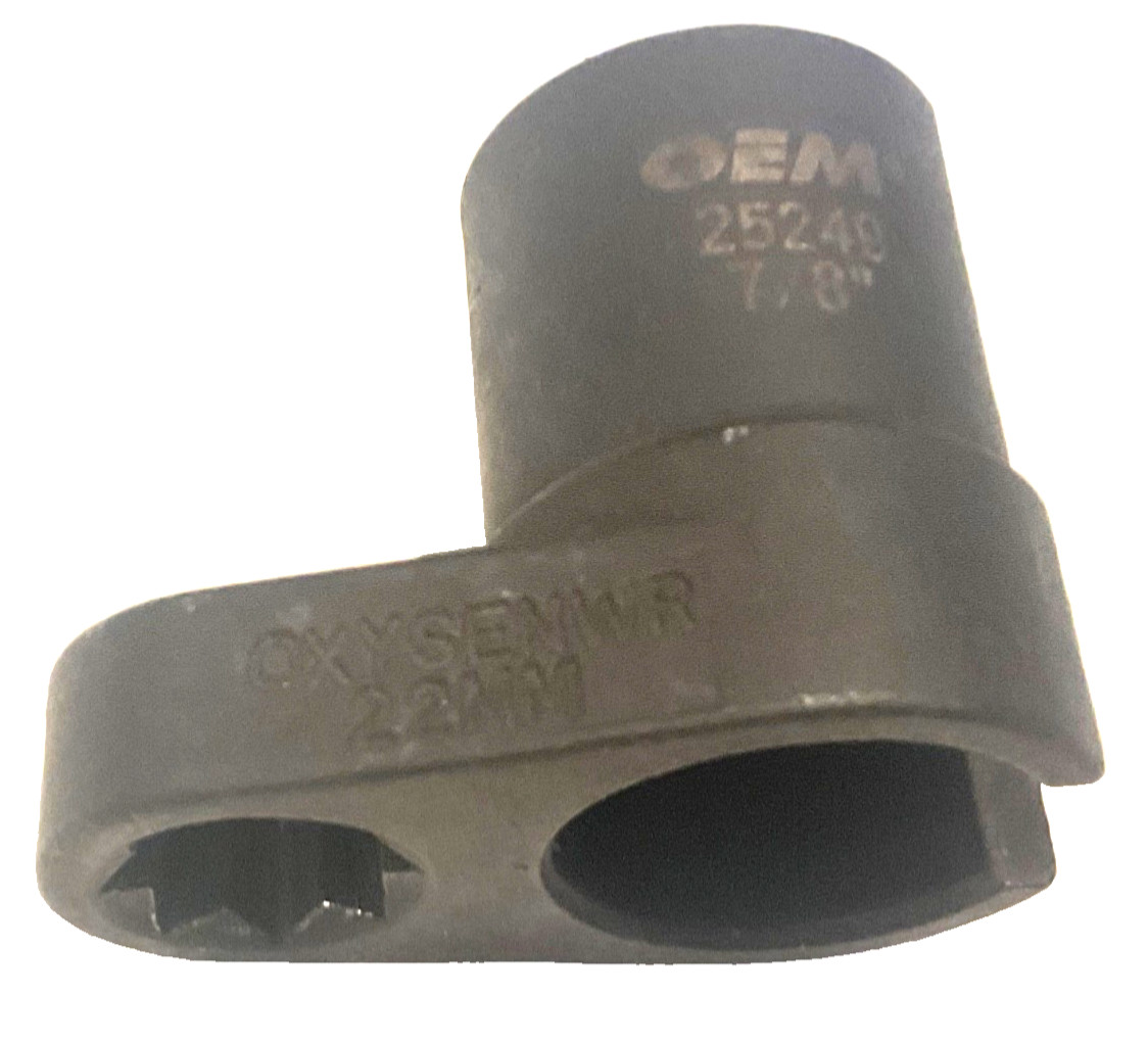 OEM® TOOLS 7/8” (22mm) OFFSET OXYGEN SENSOR O2 SOCKET, 3/8” DRIVE, 6-Pt, 25249