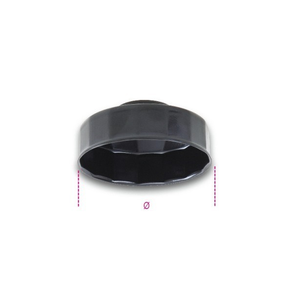 Oil filter socket wrench Ø 105mm BETA 1493D oil filter wrench