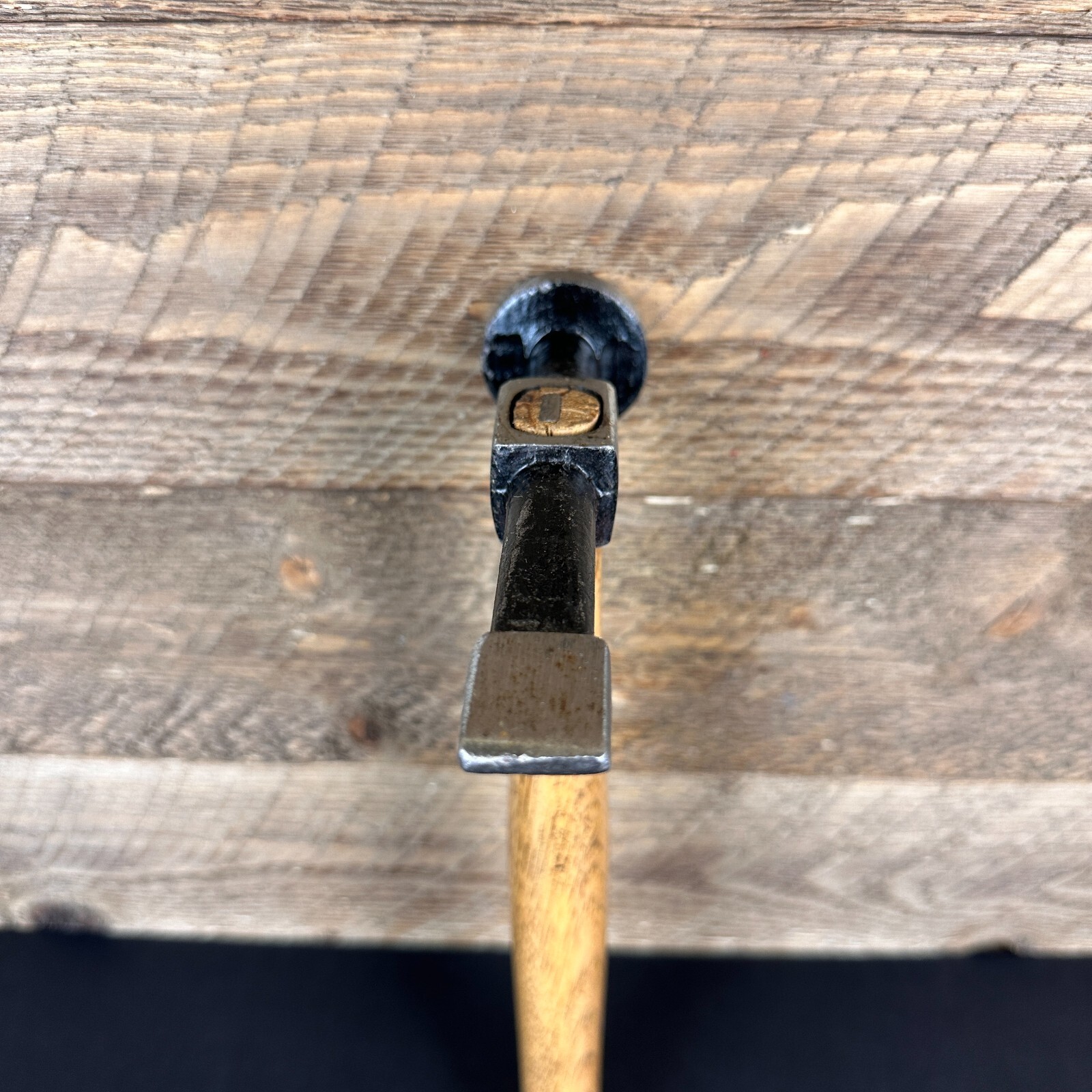 Vintage Auto Body Cross Peen Finishing Hammer 16 oz. Fire Brand
