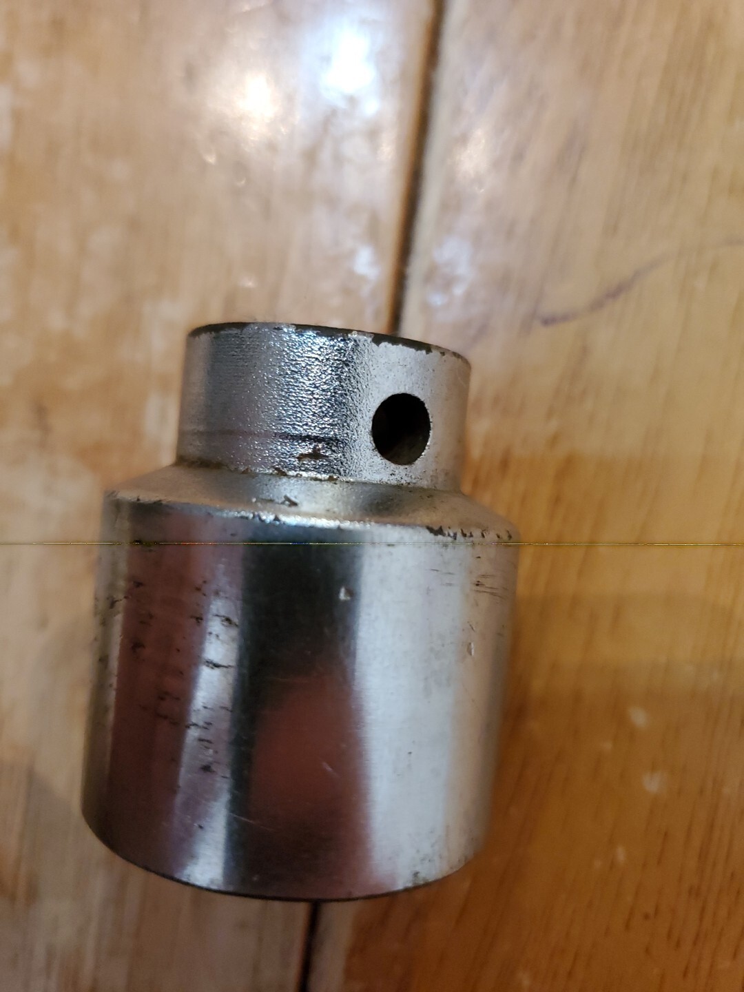 Mac Tools Sabina Vintage 1/2″ Drive 27MM 12PT Shallow Chrome Socket USA VM27-2