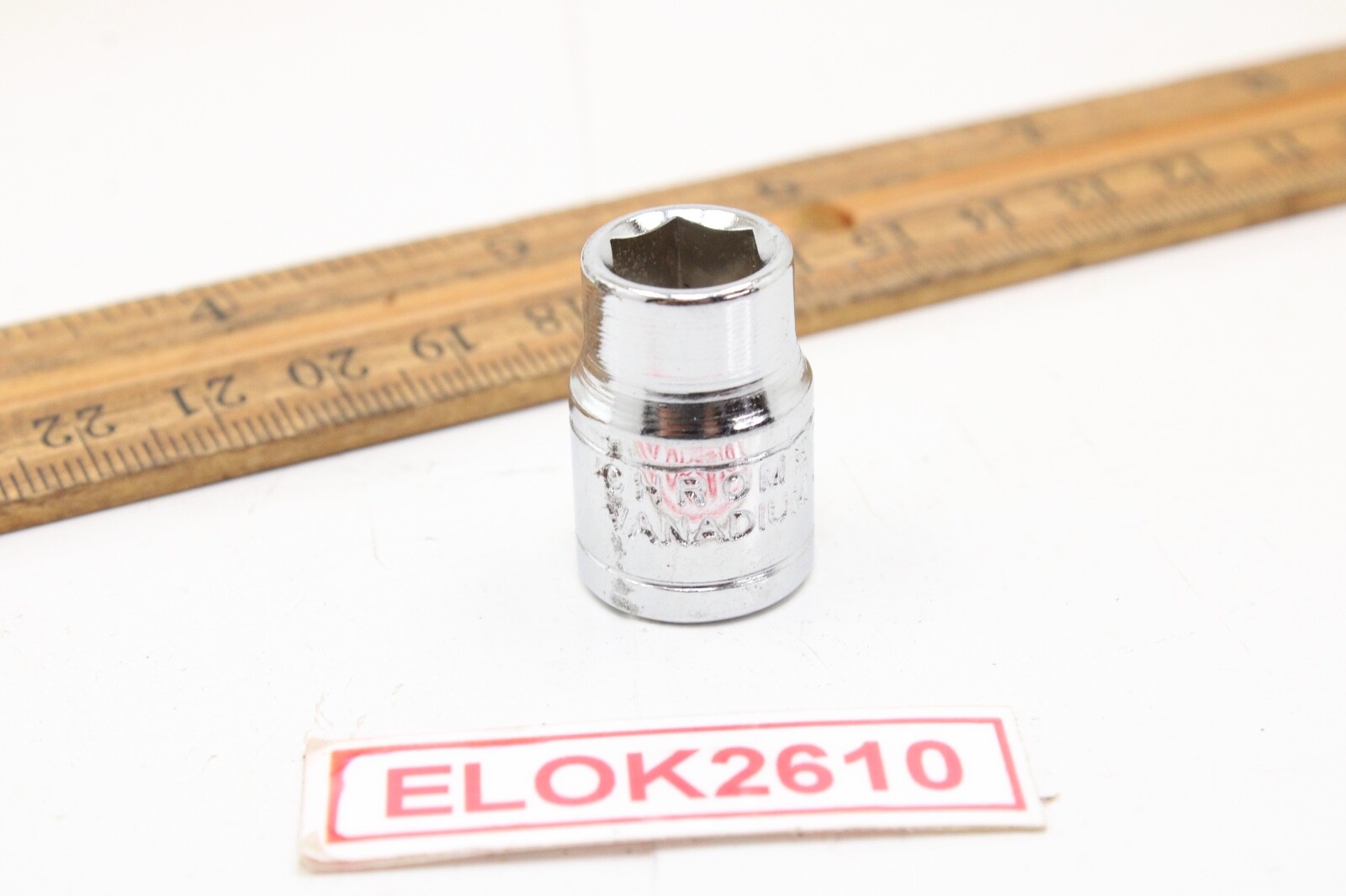 Reliant 86602 3/8″ SAE Chrome 3/8″ Drive 6 Point Shallow Socket