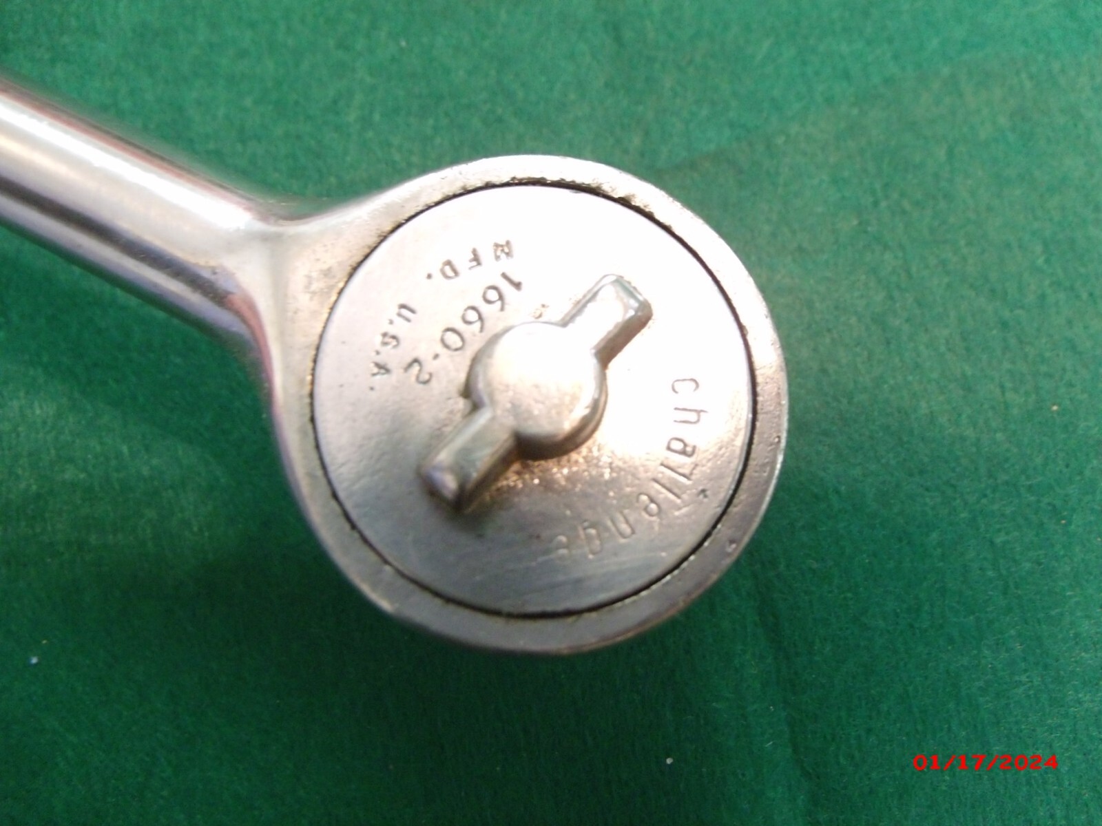 «CHALLENGER» U.S.A. #1660-2 1/2″ DRIVE REVERSIBLE RATCHET