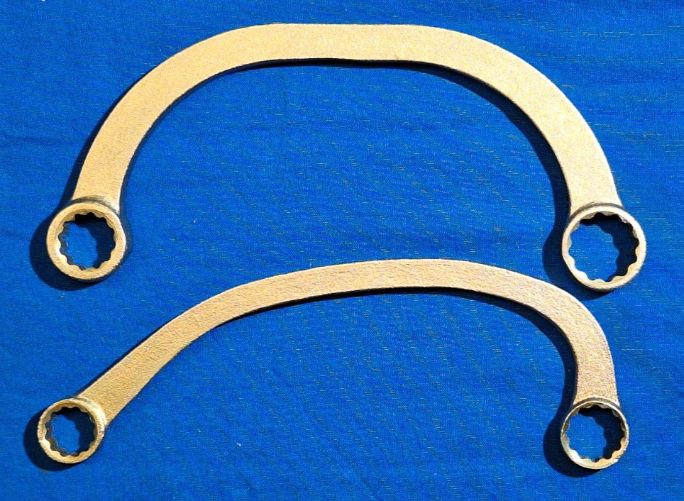 Bonney 2700 & 2701 SAE starter wrenches 3/4″ – 5/8″ & 9/16″ – 5-8″ Matte finish