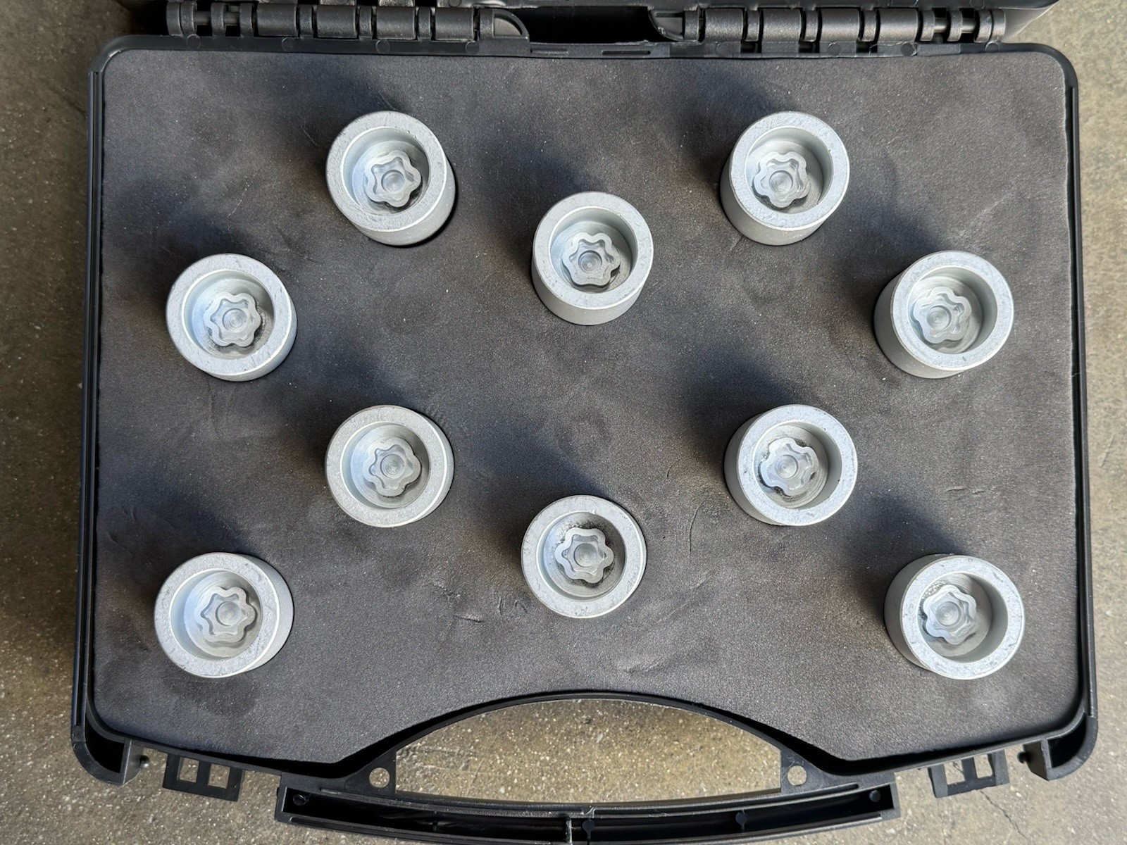 10pcs Master Anti Theft Wheel Locking Nut Key Removal Set For Nissan Infiniti