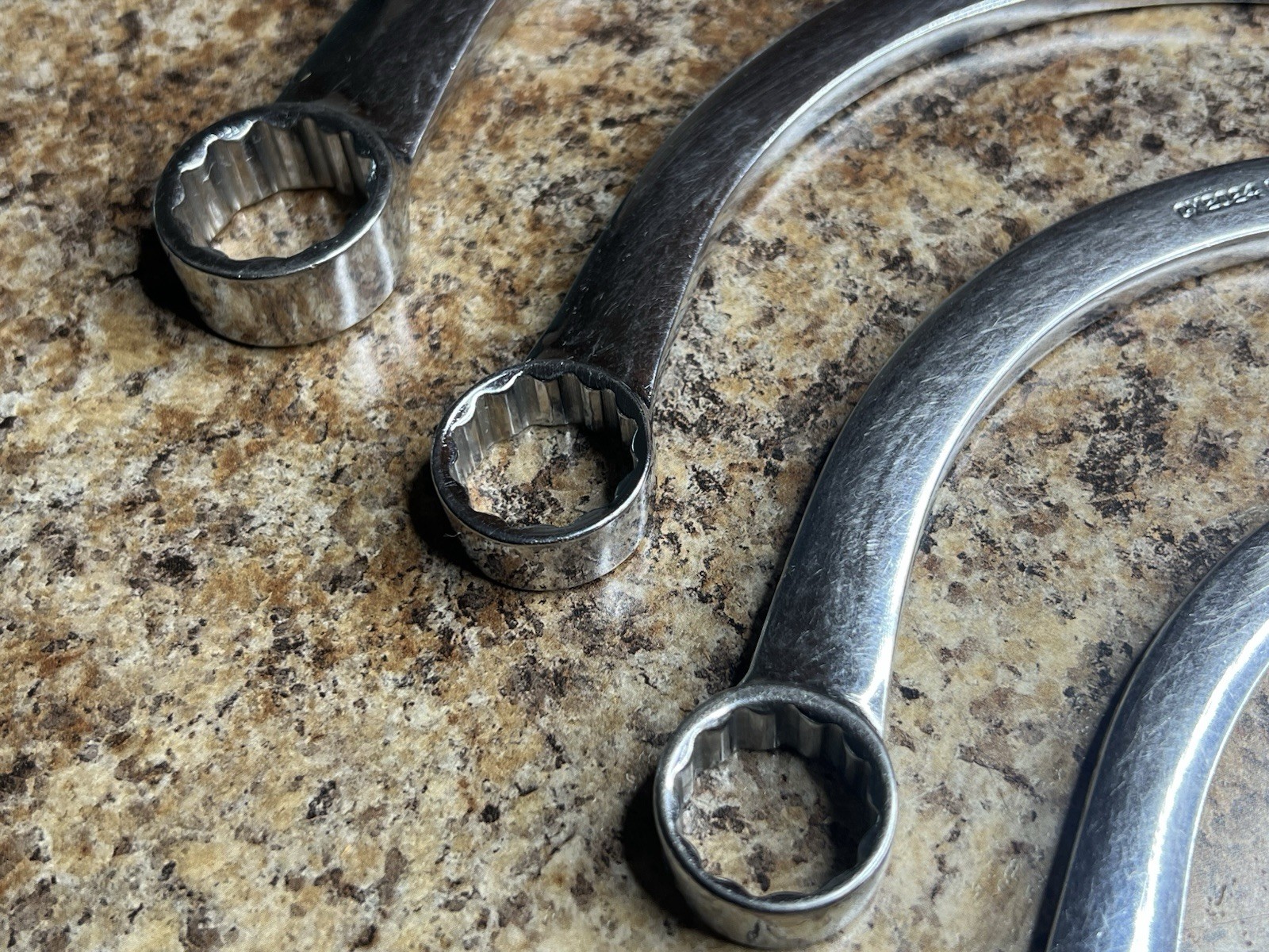 SNAP ON 5PC 12-POINT SAE Drive Half-Moon Box Wrench Set 7/16″ to 15/16″