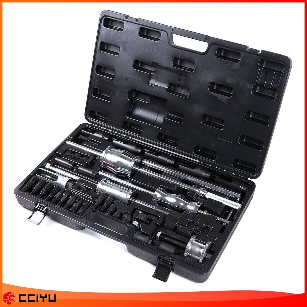 40 Pcs Diesel Injector Extractor Master Set For Bmw Ford Puller Remover Kit