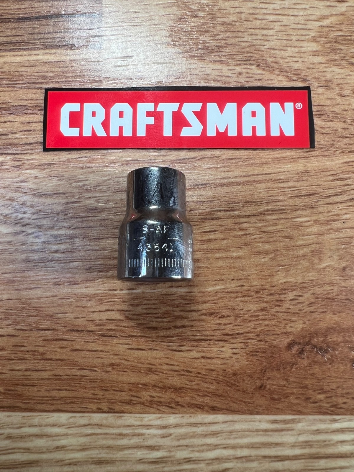 Craftsman 43541 9MM S-AG socket 3/8” drive 6 point Ultrasonic Cleaned