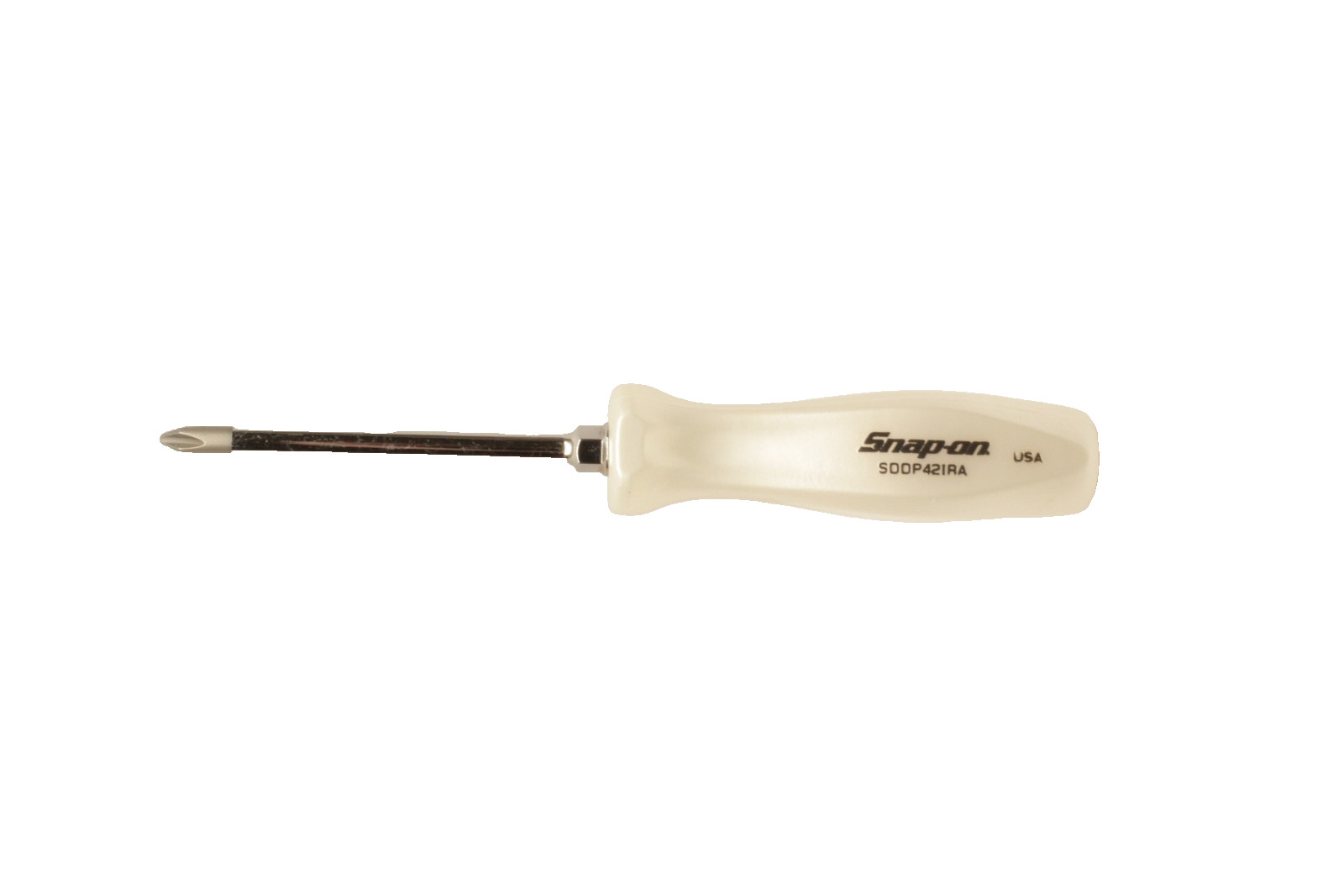 SNAP-ON PEARL WHITE SCREWDRIVER SDD42IRA NEW #2