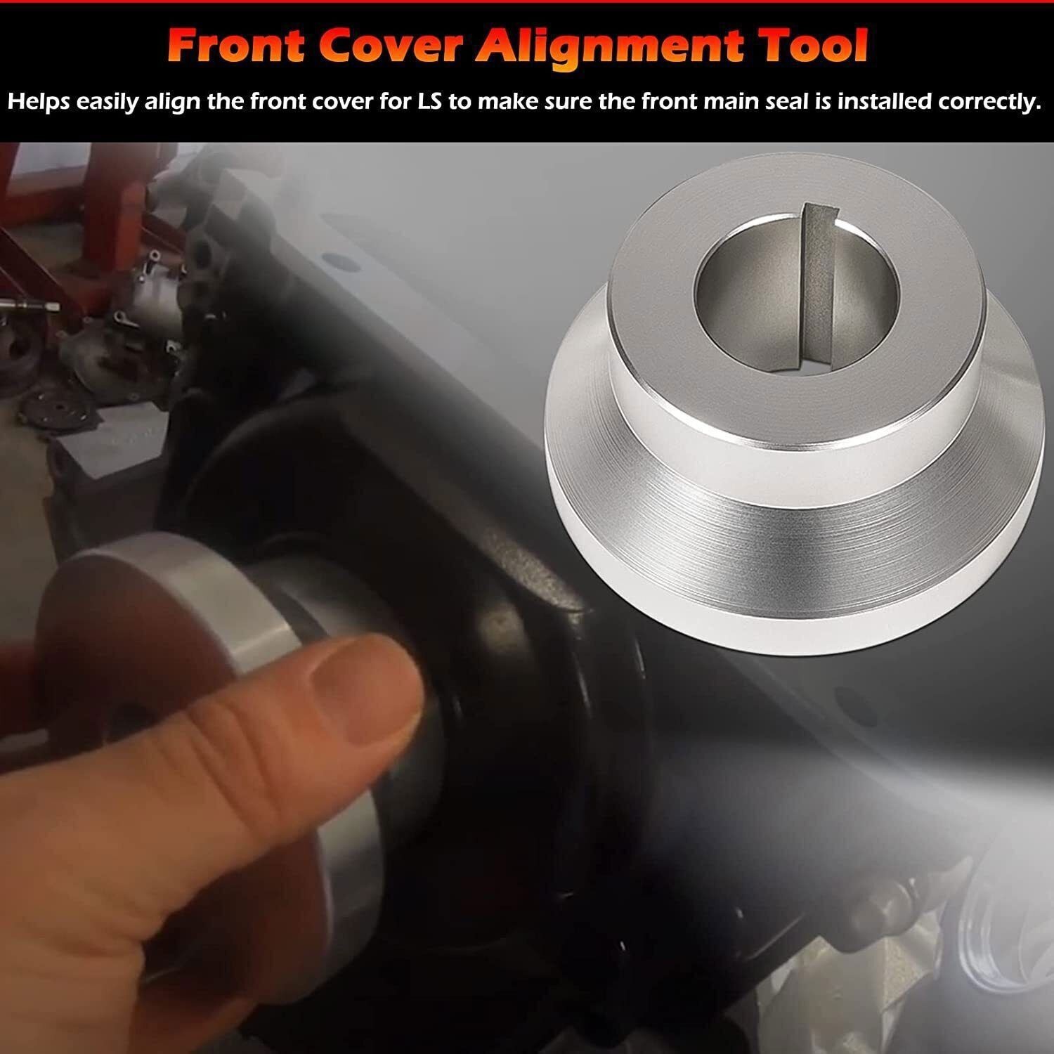 LS Rear Main Seal & Oil Pan Alignment Tool Kit for GM LS Engine 4.8 5.3 5.7 6.0