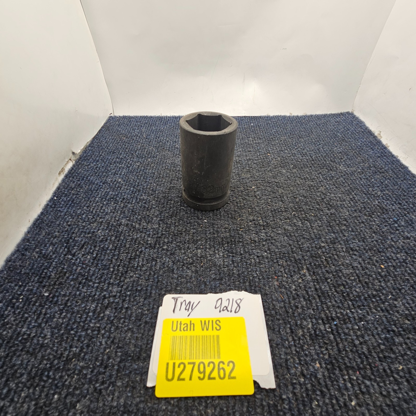 CRV 32mm 6-Point Deep Air Metric Impact Socket – Black – Chrome Vanadium