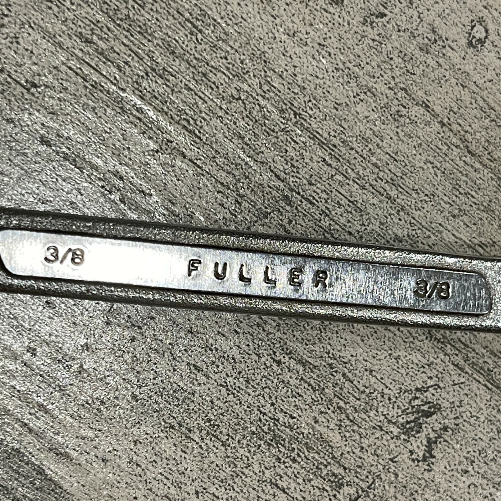 FULLER 3/8″ COMBO WRENCH OPEN END & 12 POINT BOX CHROME MOLYBDENUM USA SAE JAPAN