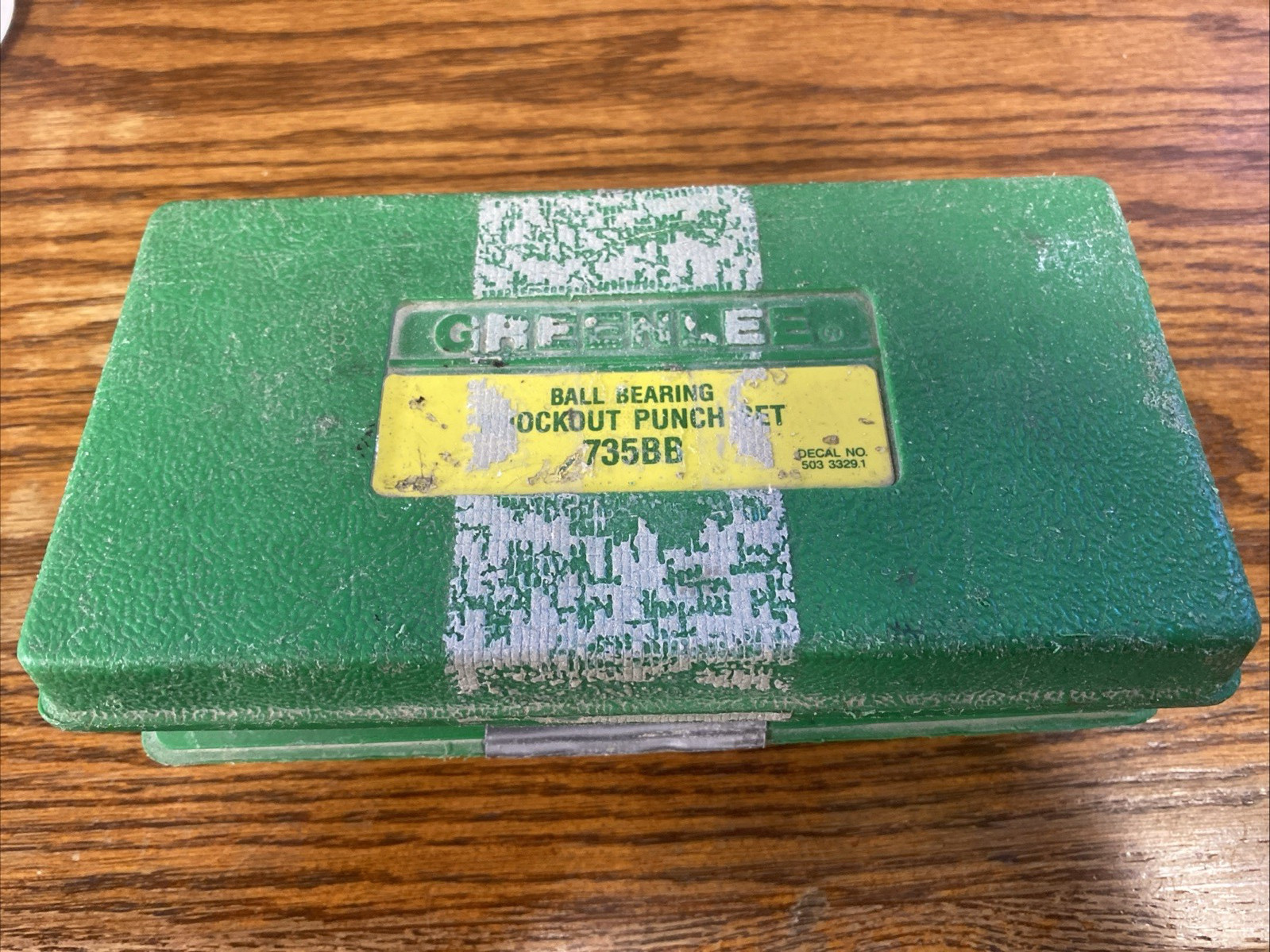 Greenlee Ball Bearing Knock Out Punch Tool Set 735BB