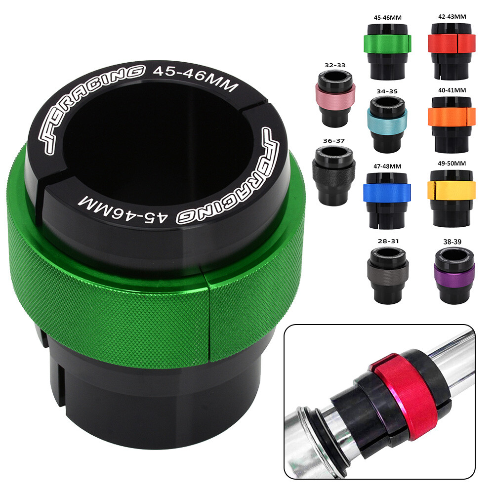 45MM-46MM Fork Oil Seal Driver Tool for Universal Motorcycle Dirt Bike Green