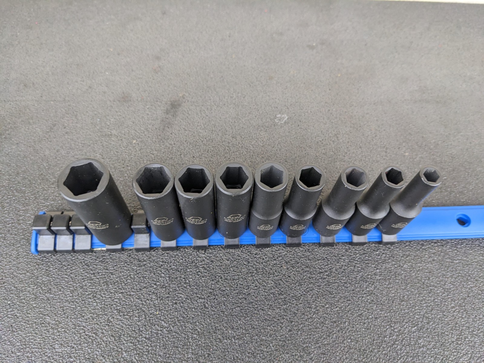 #bp109 Matco Tools NEW 3/8″ DRIVE METRIC 6 Pt DEEP IMPACT SOCKET SET