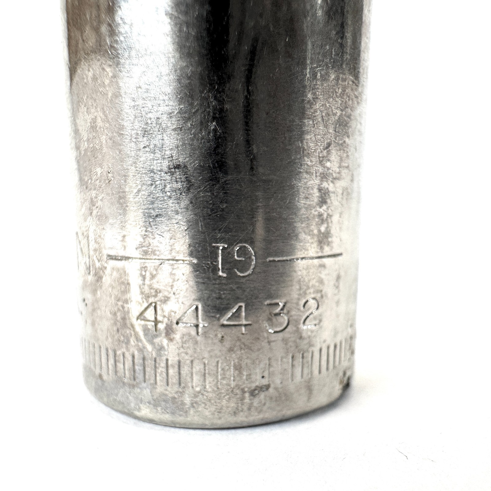 Craftsman USA 15mm 3/8″ Drive 6-Point Deep Socket Inverted G1 44432 Vintage